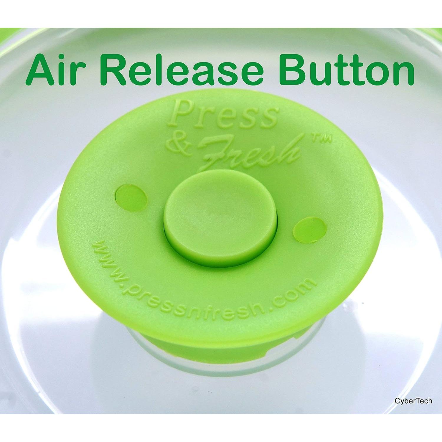 Tapa Selladora al Vacío CYBERTECH Verde 22.86x17.78 cm