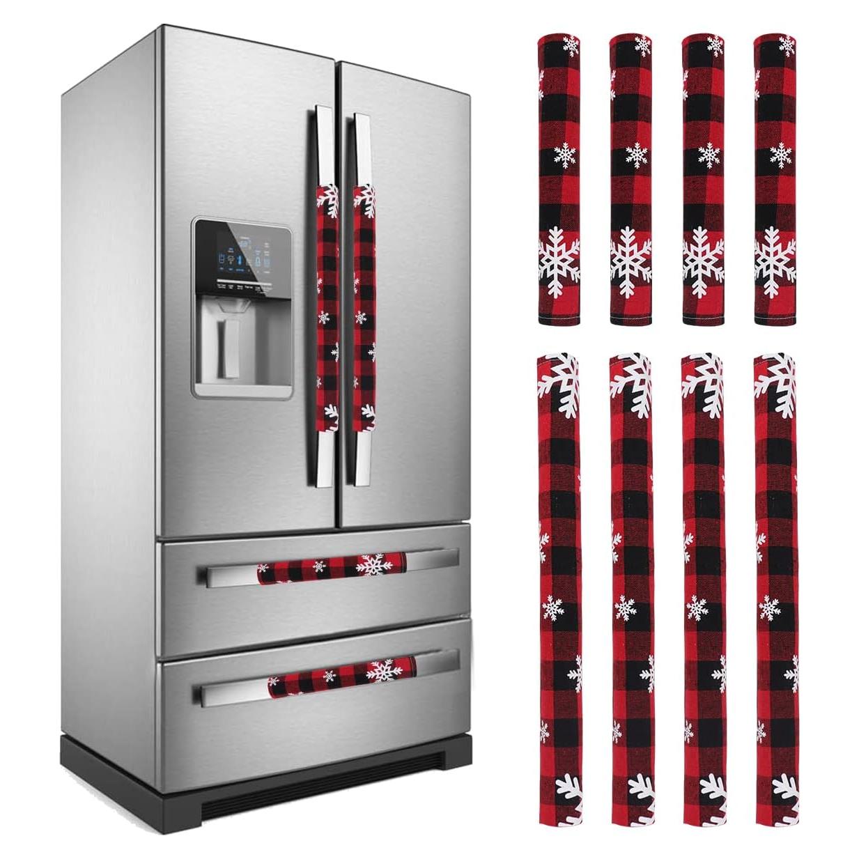 Cubiertas de Mango de Refrigerador Navidad LimBridge 8p