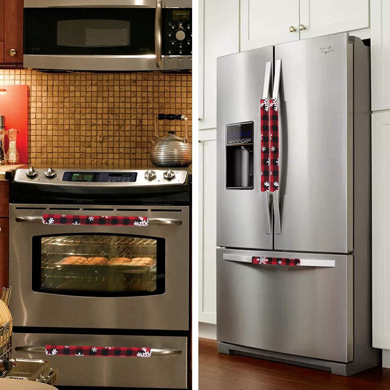 Cubiertas de Mango de Refrigerador Navidad LimBridge 8p