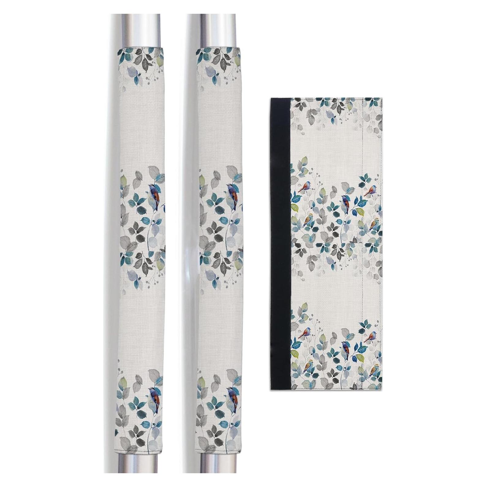 Cubiertas de Manijas de Refrigerador Homechoid Juego de 2 Azul