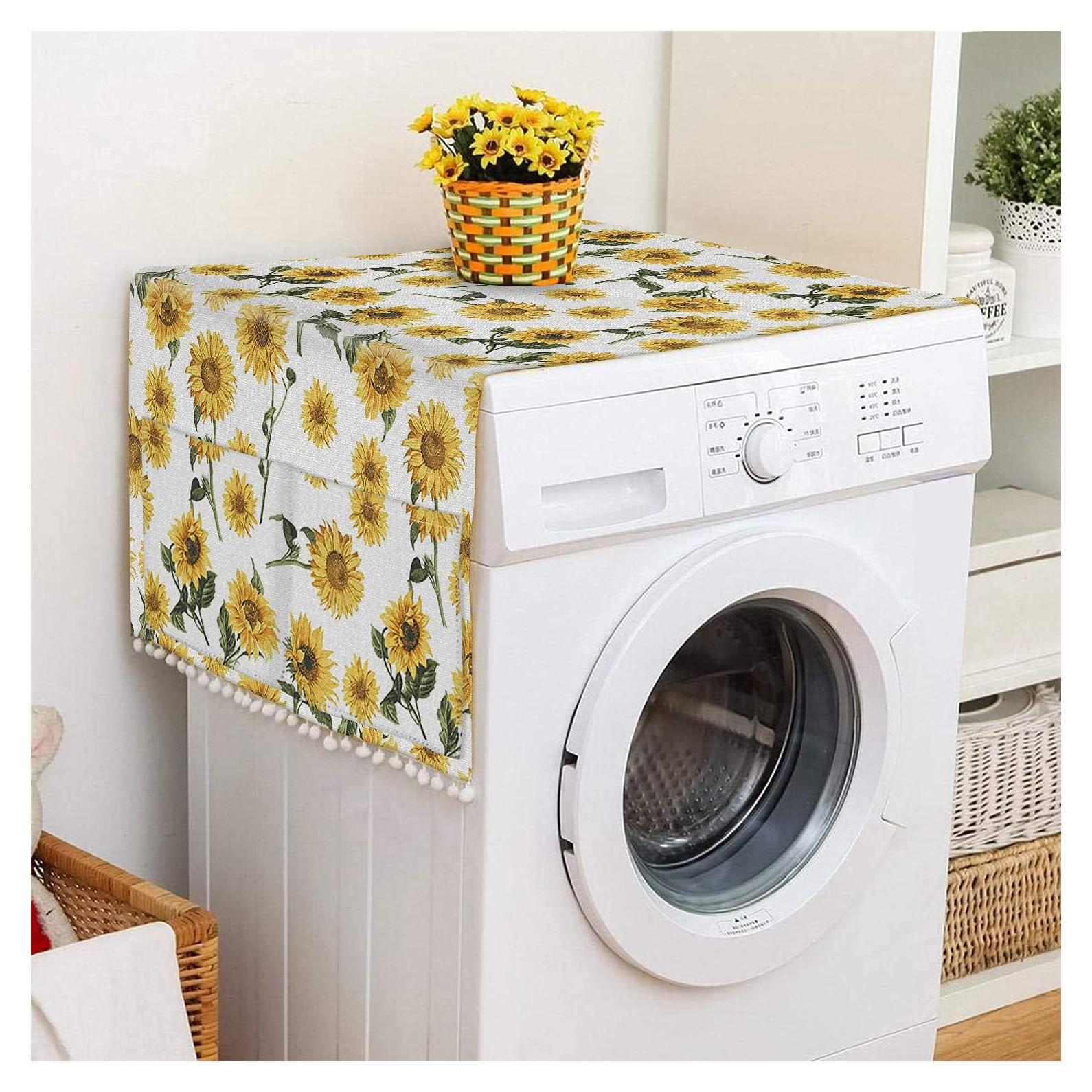 Cubiertas Antideslizantes LANEABUY para Lavadora y Refrigerador 130x55cm