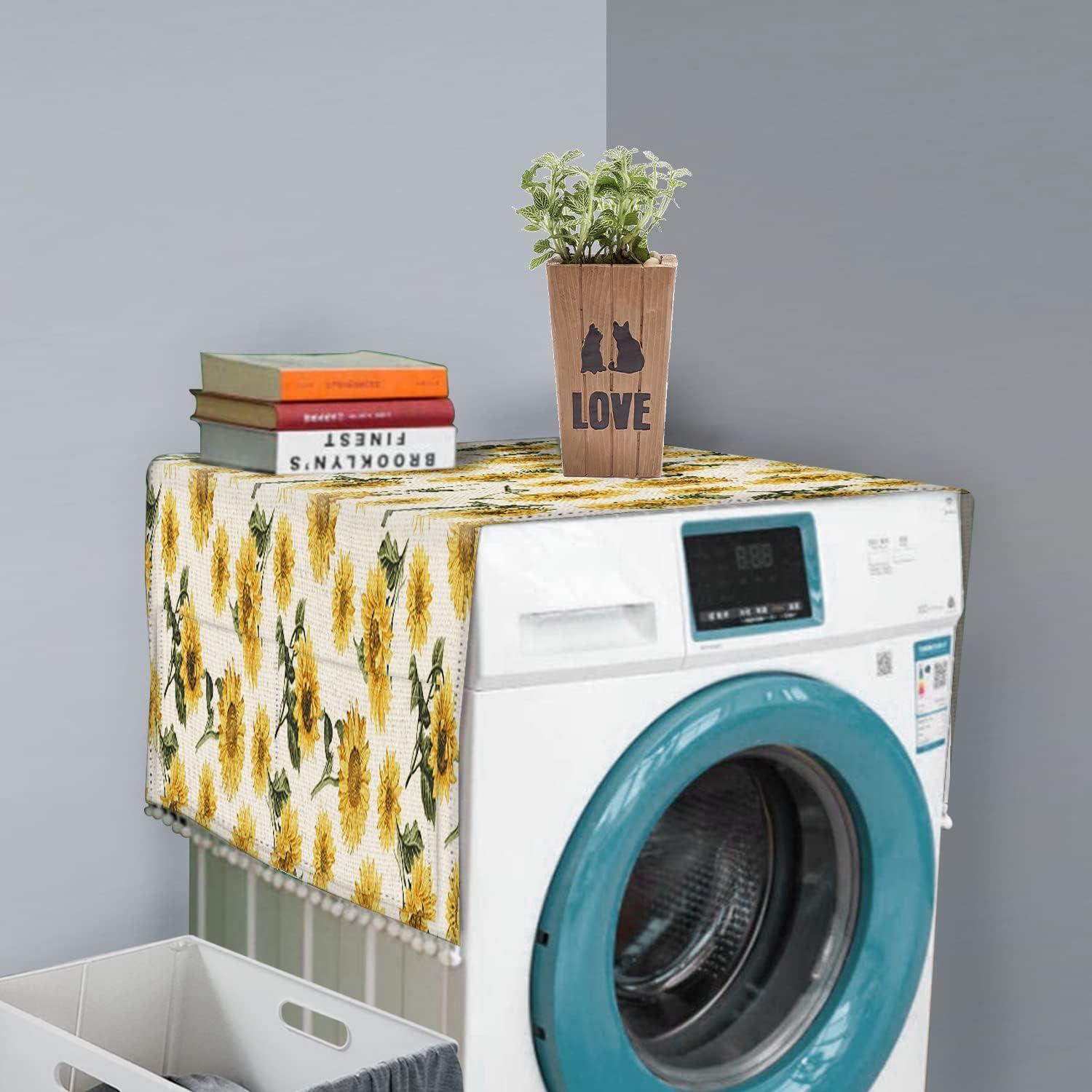 Cubiertas Antideslizantes LANEABUY para Lavadora y Refrigerador 130x55cm