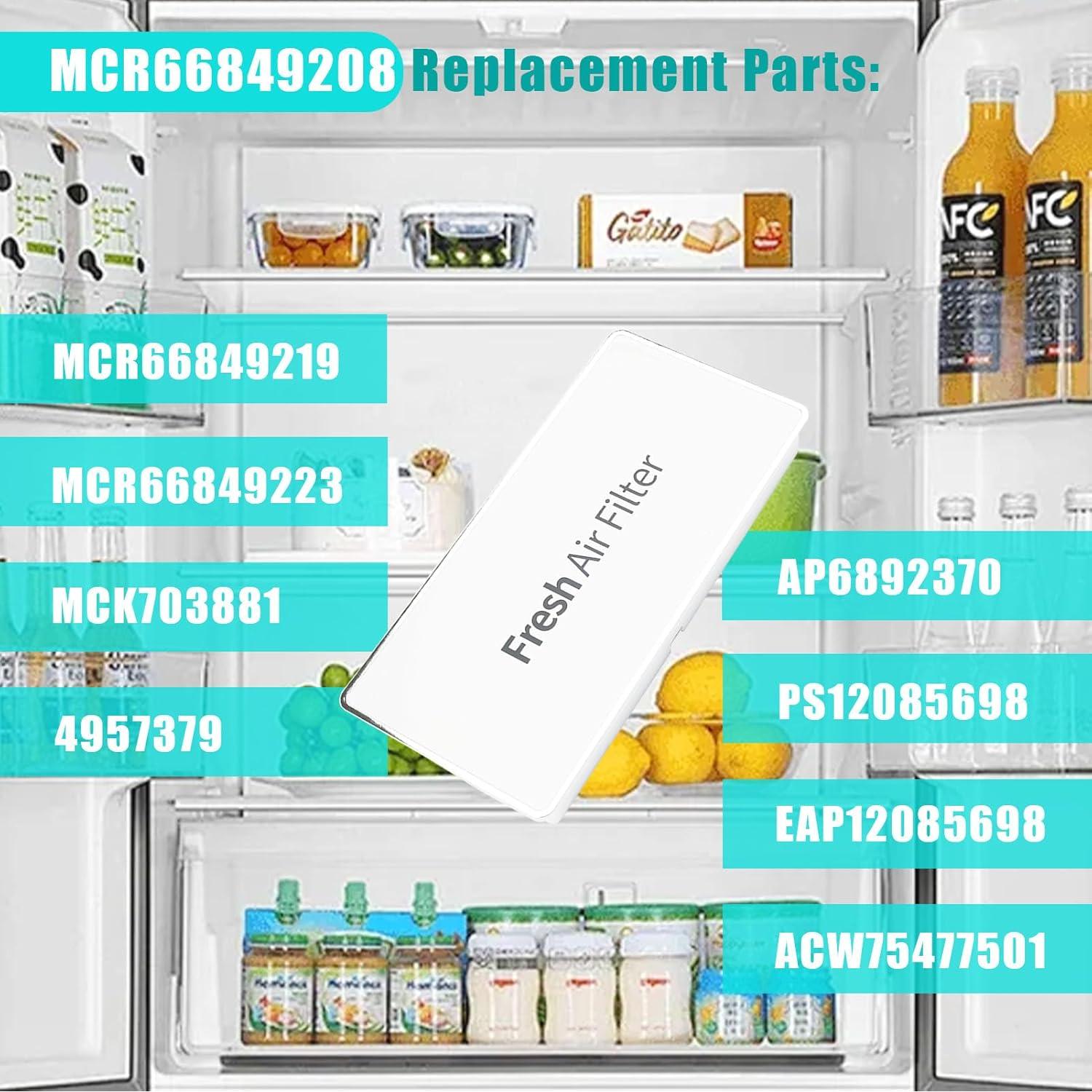 Cubierta de Filtro de Aire Refrigerador SIPANTA MCR66849208