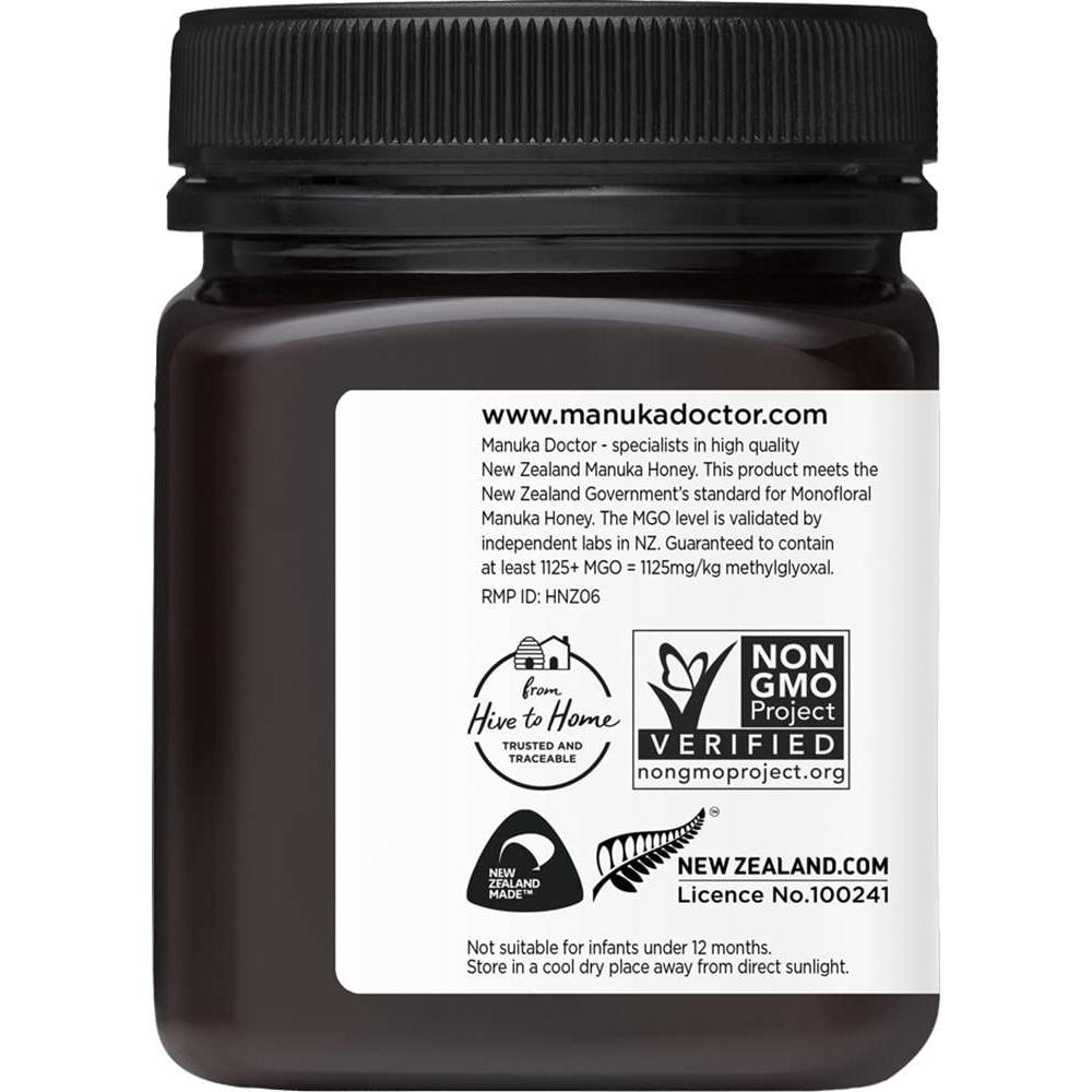 Miel de Manuka Manuka Doctor MGO 1125+ 247.5 g Pura de NZ
