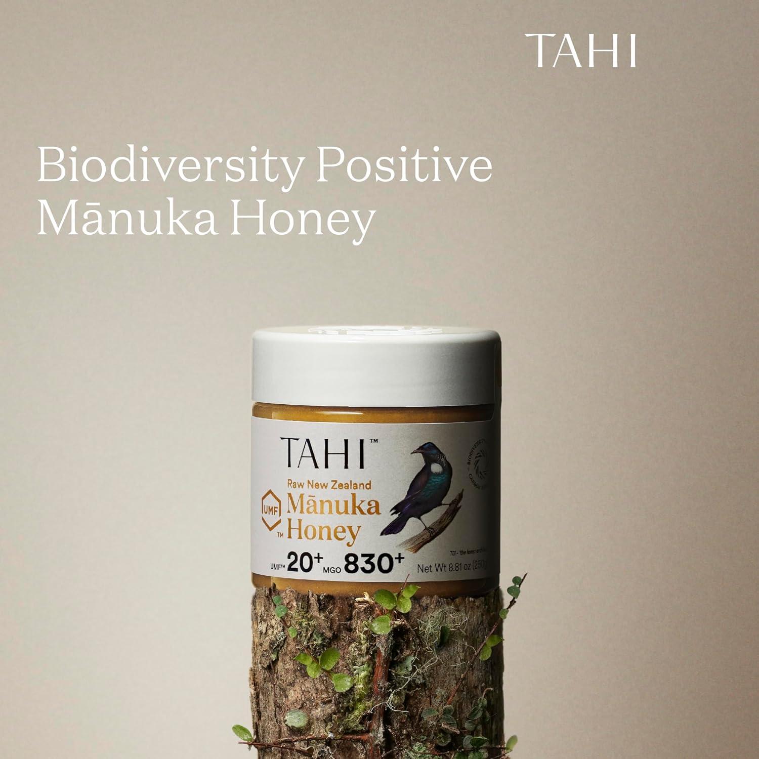 Miel Cruda Manuka Tahi UMF 20+ (MGO 830+) 250g - Natural y Sostenible