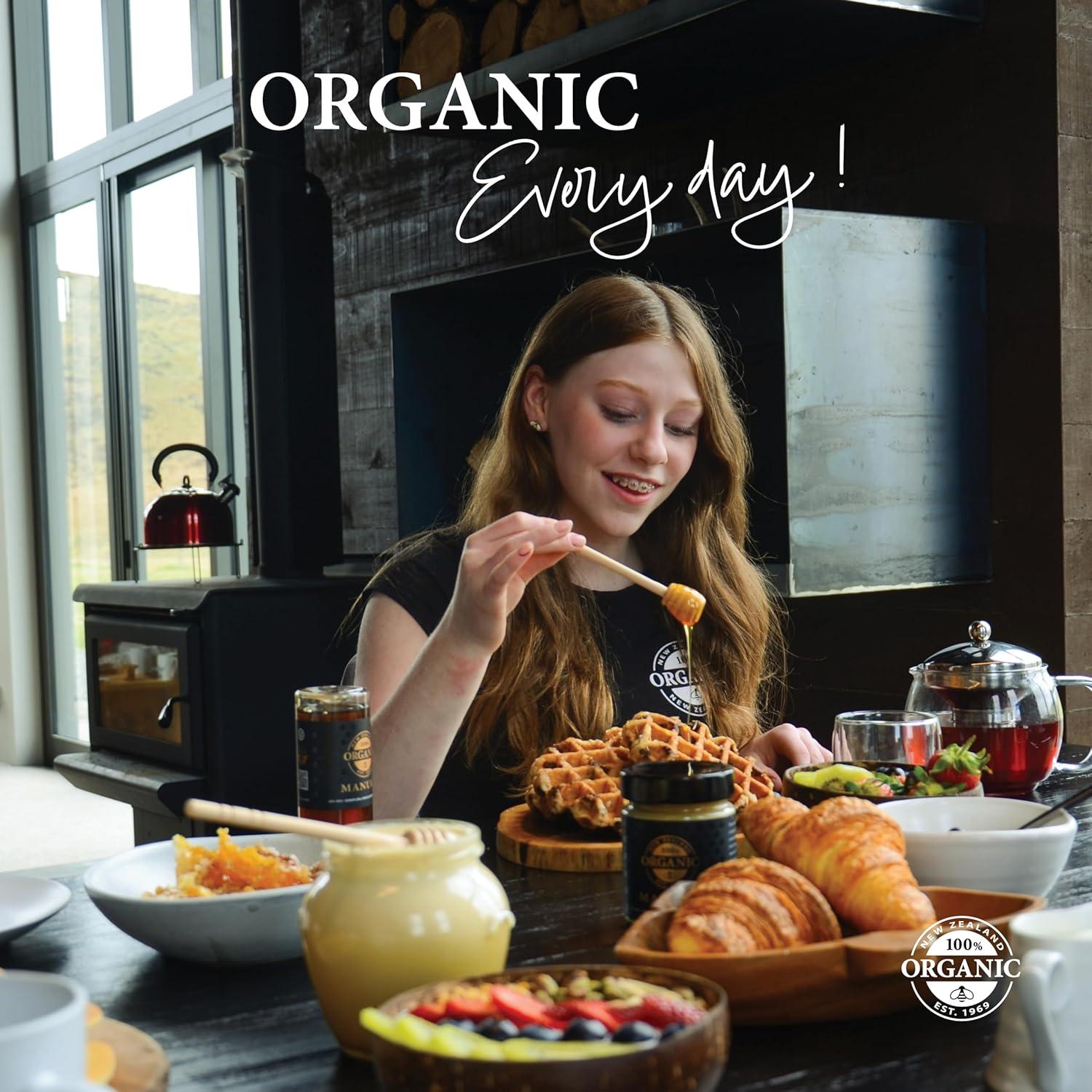 Miel de Manuka Springbank 500MGO 226g Tarro de Vidrio Orgánica