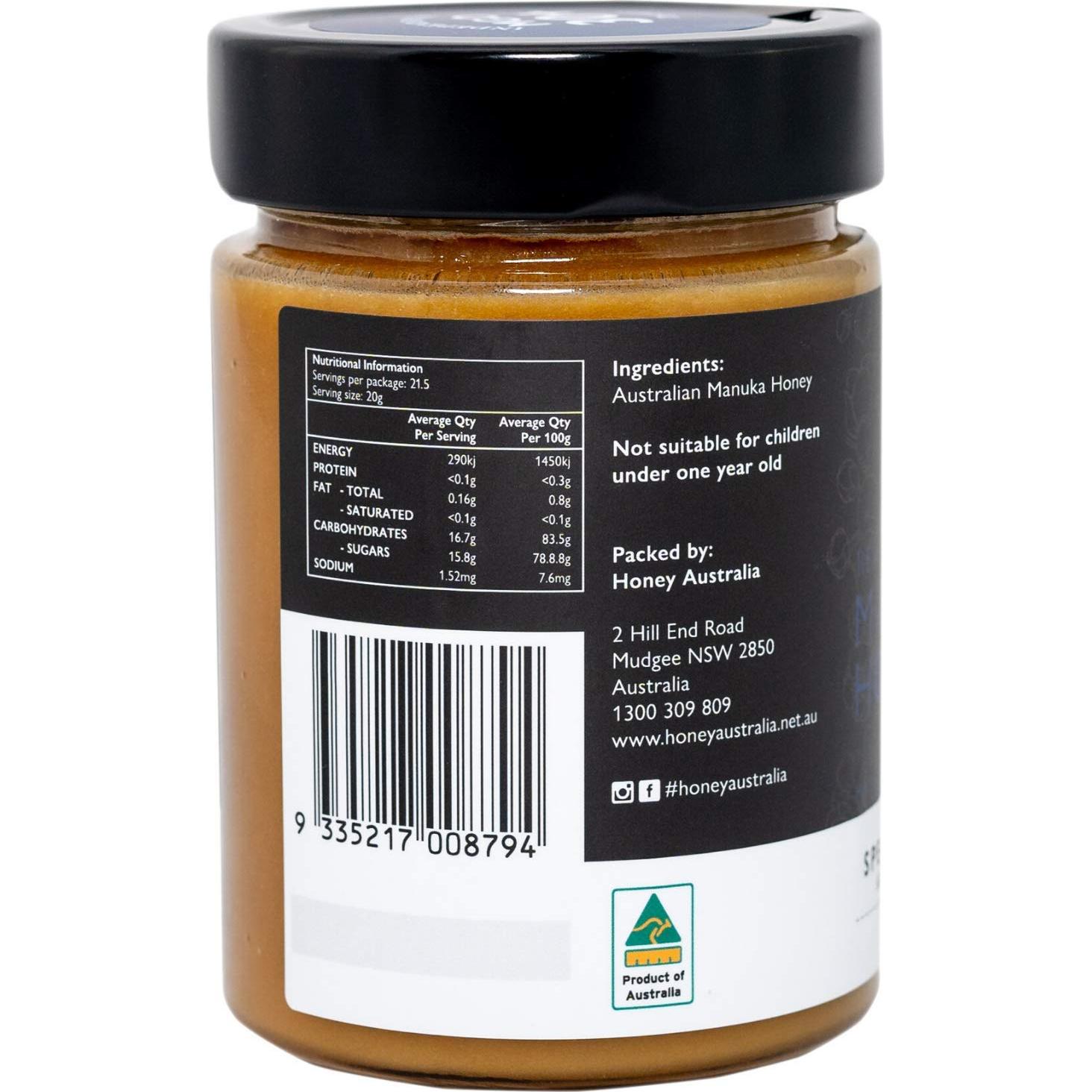 Miel Manuka Premium Honey Australia MGO 30+ 430 g