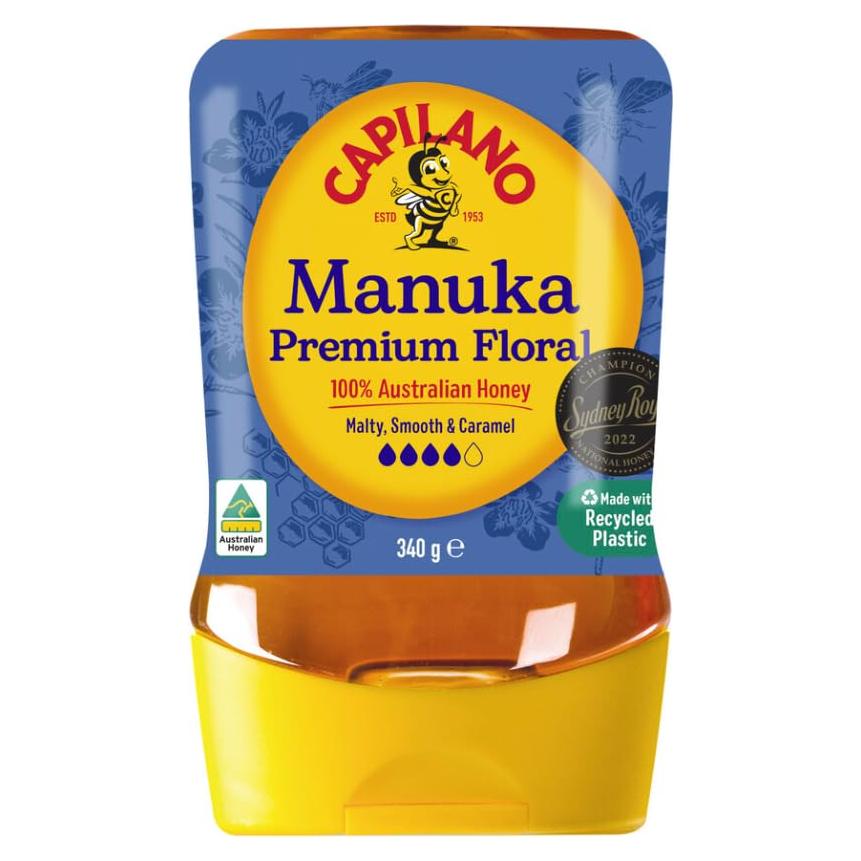 Miel de Manuka Capilano 340g - Pura y Espesa