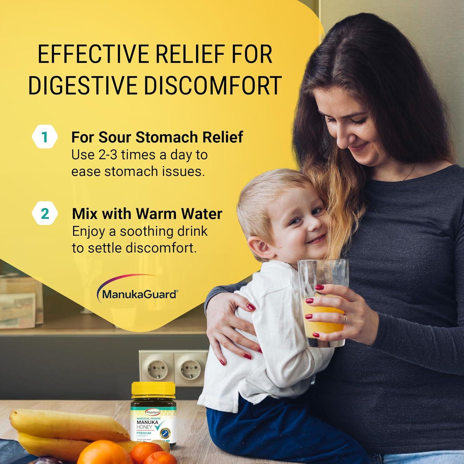 Miel de ManukaGuard MGO 400+ 248g | Miel Sanadora de Nueva Zelanda