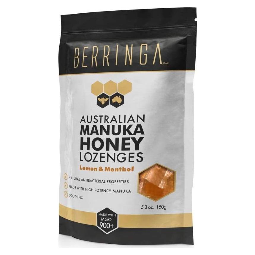 Pastillas de Miel Manuka Berringa 900+ MGO 150g - 30 Unidades