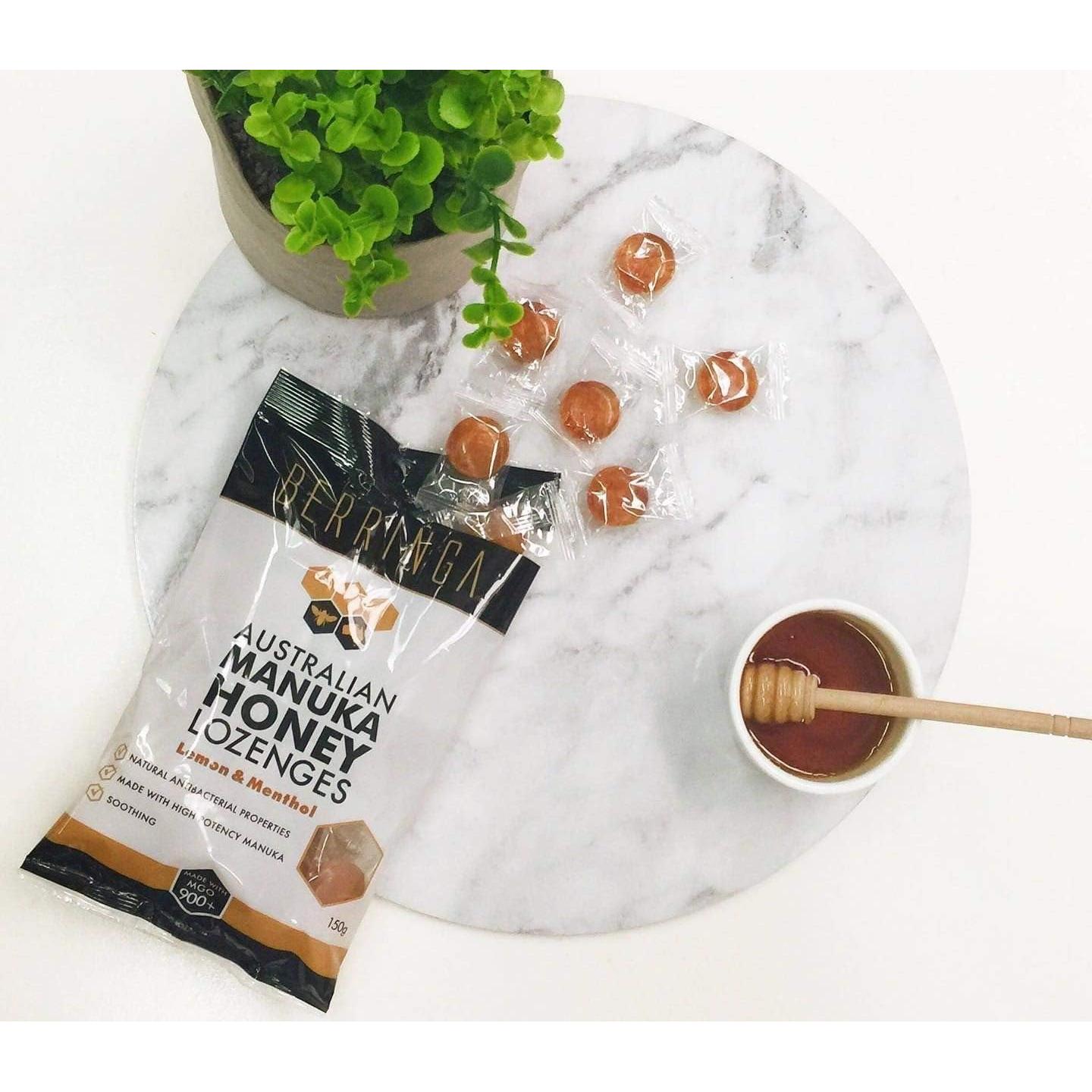 Pastillas de Miel Manuka Berringa 900+ MGO 150g - 30 Unidades