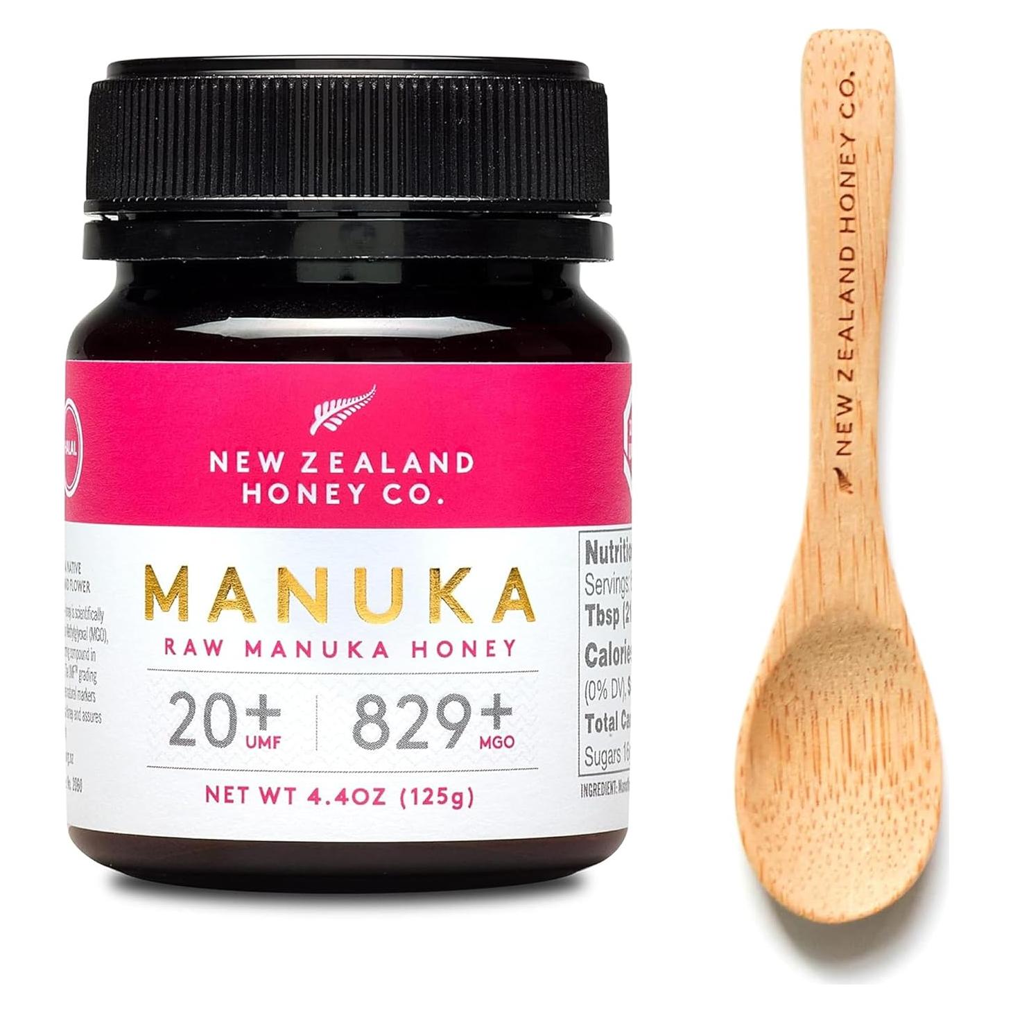 Miel Cruda de Manuka UMF 20+ New Zealand Honey Co. 125g