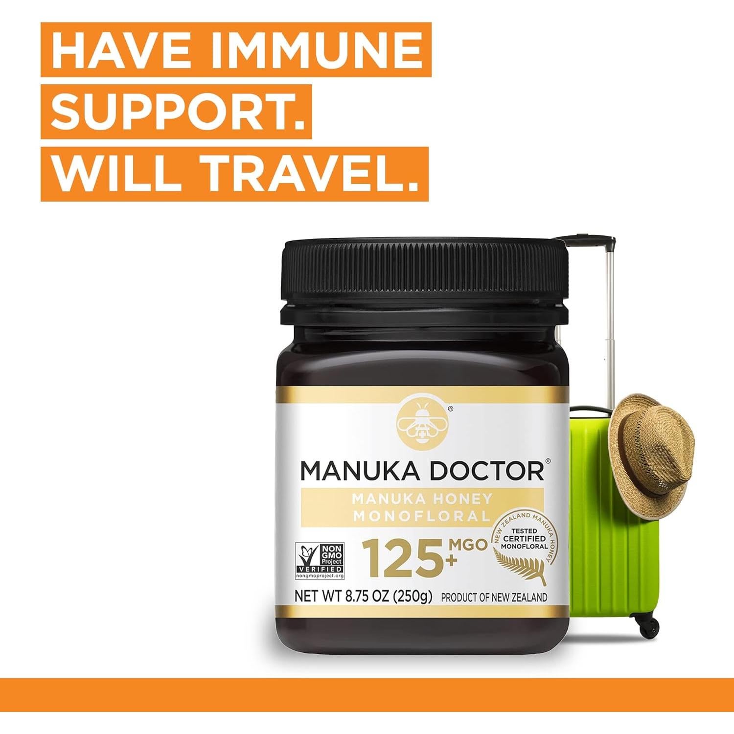 Miel de Manuka 100% Pura Manuka Doctor MGO 80+ y 125+