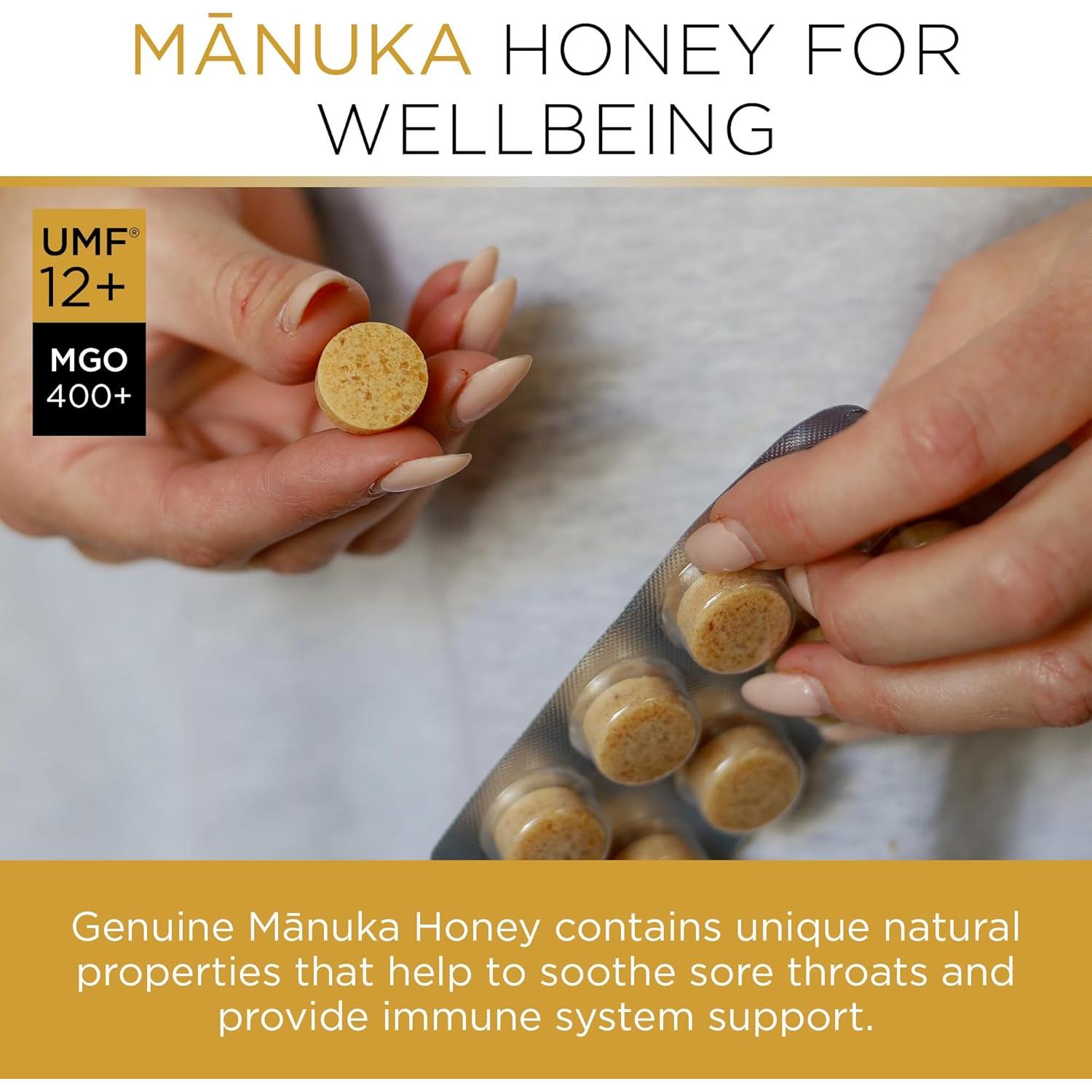 Caramelos de Miel de Manuka PURITI 16 Unidades Sin Azúcar