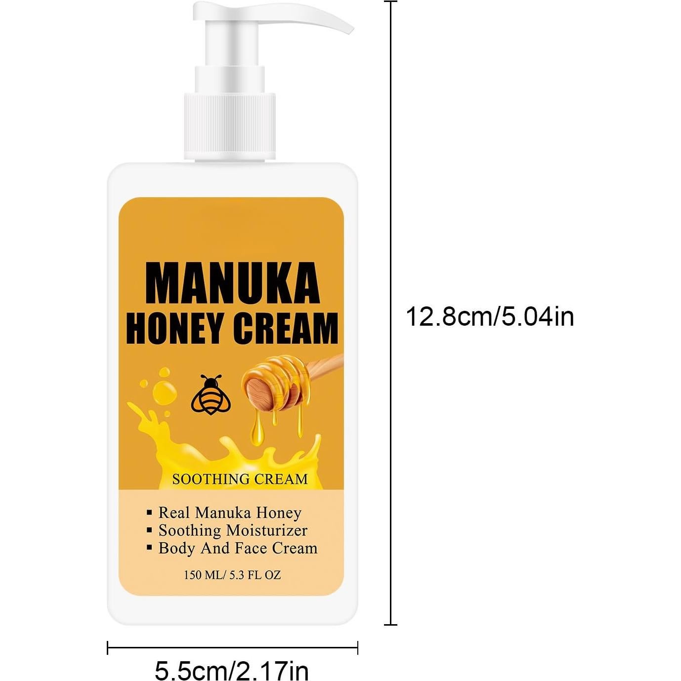 Crema Corporal Reafirmante de Miel Manuka 150g - Hidratante Facial