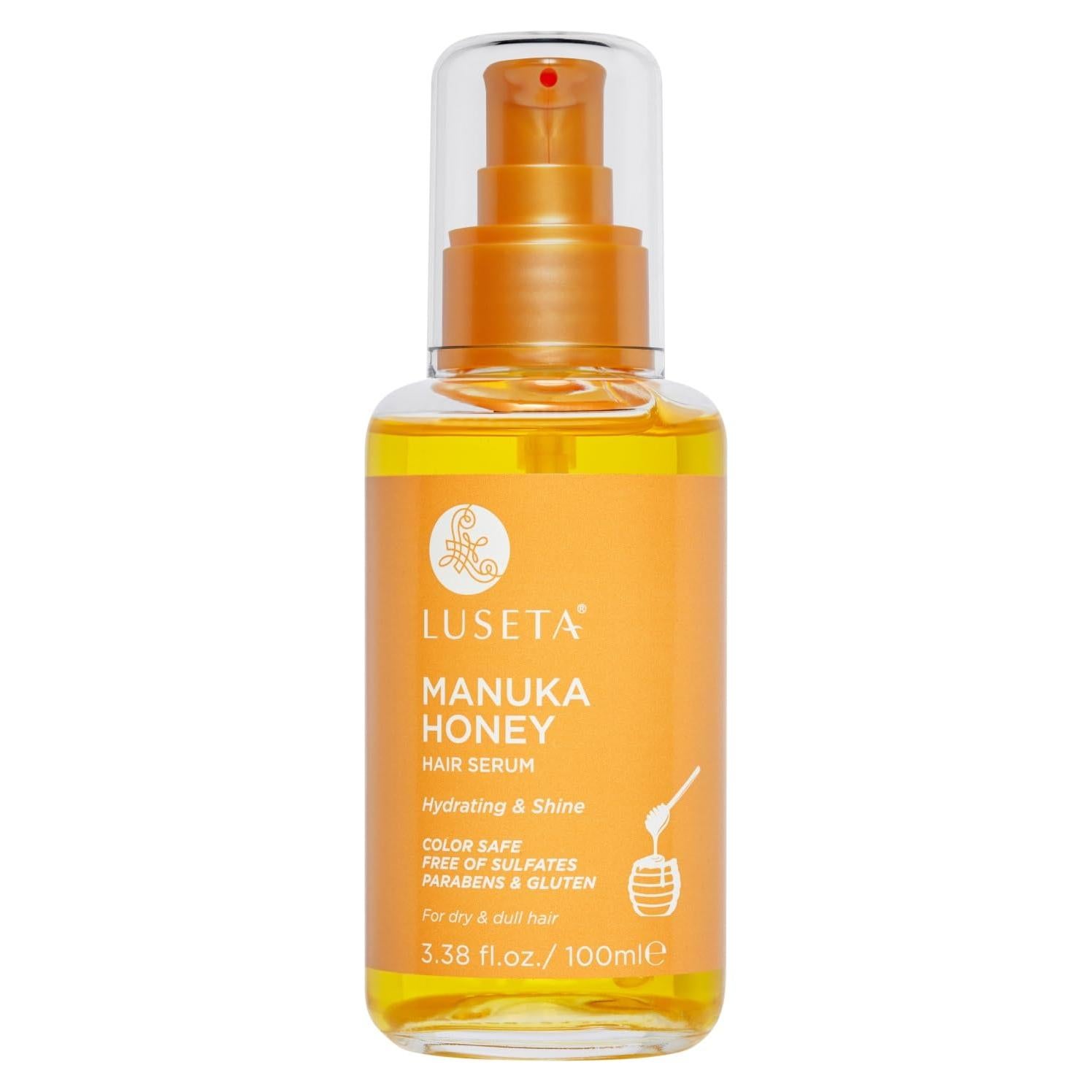 Aceite para Cabello Luseta con Miel y Argán 248.5g - Hidratante y Brillo