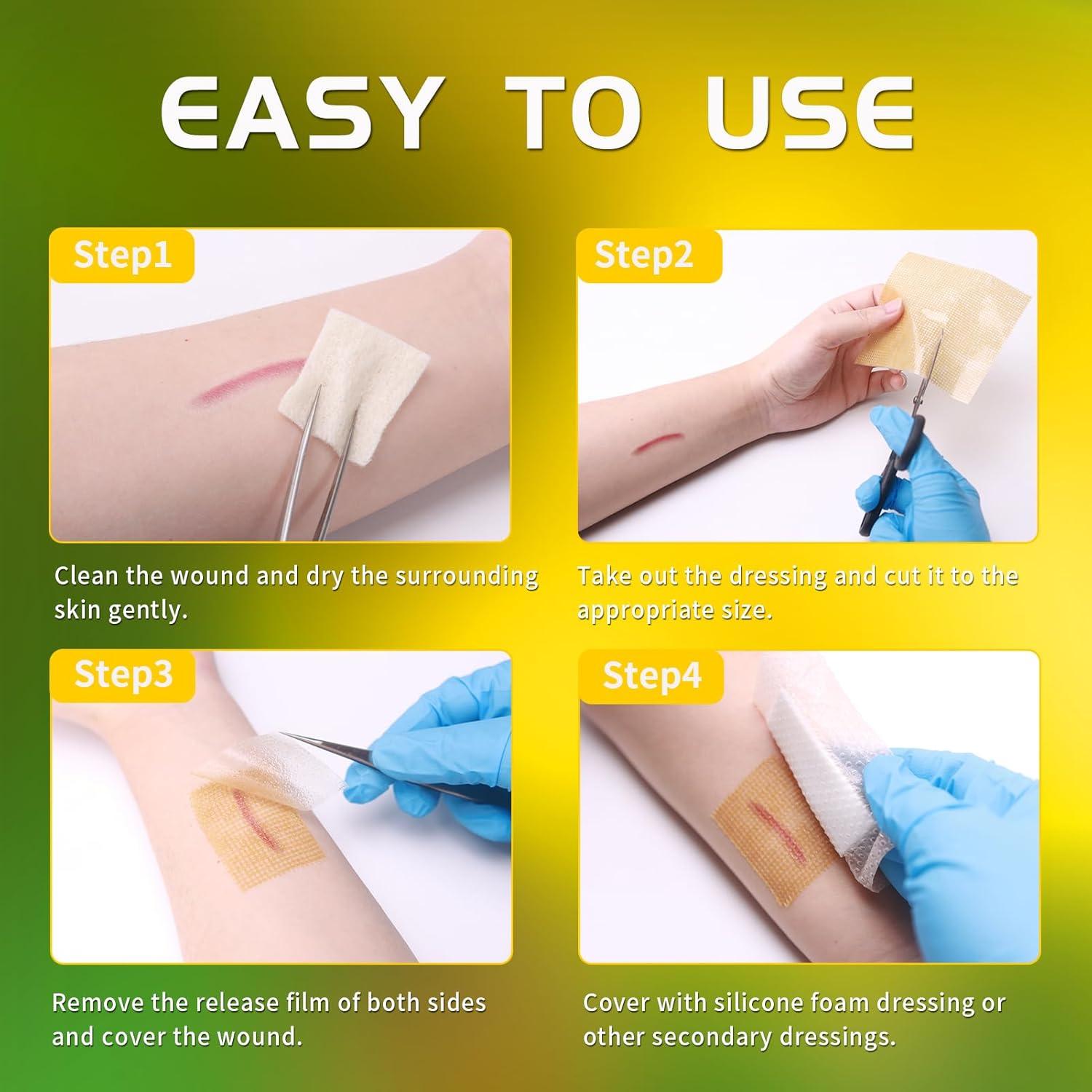 Venda de Gasa con Miel de Manuka Dermacare 5.08cm - 12 Paquetes