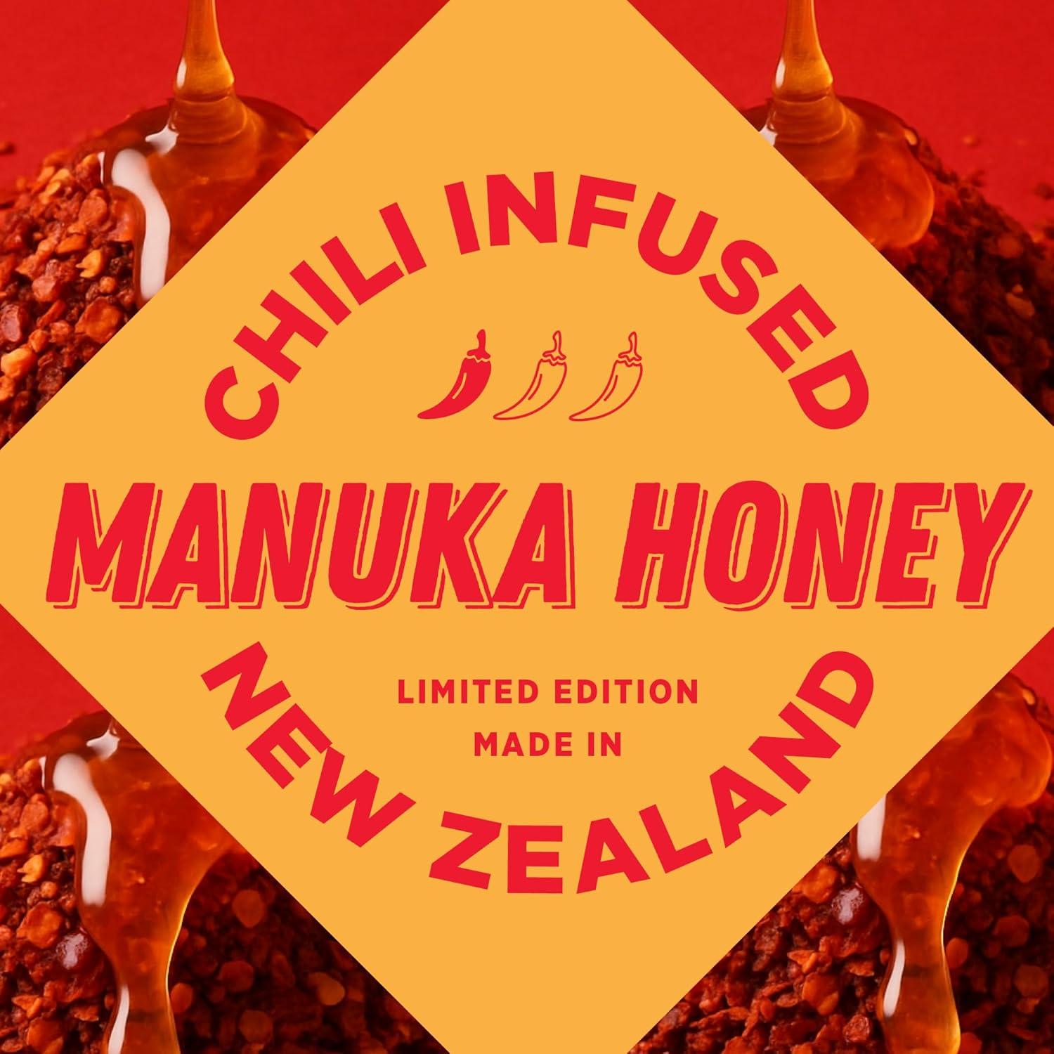 Miel Picante Calor Dulce 100% Cruda de Manuka 329.7g