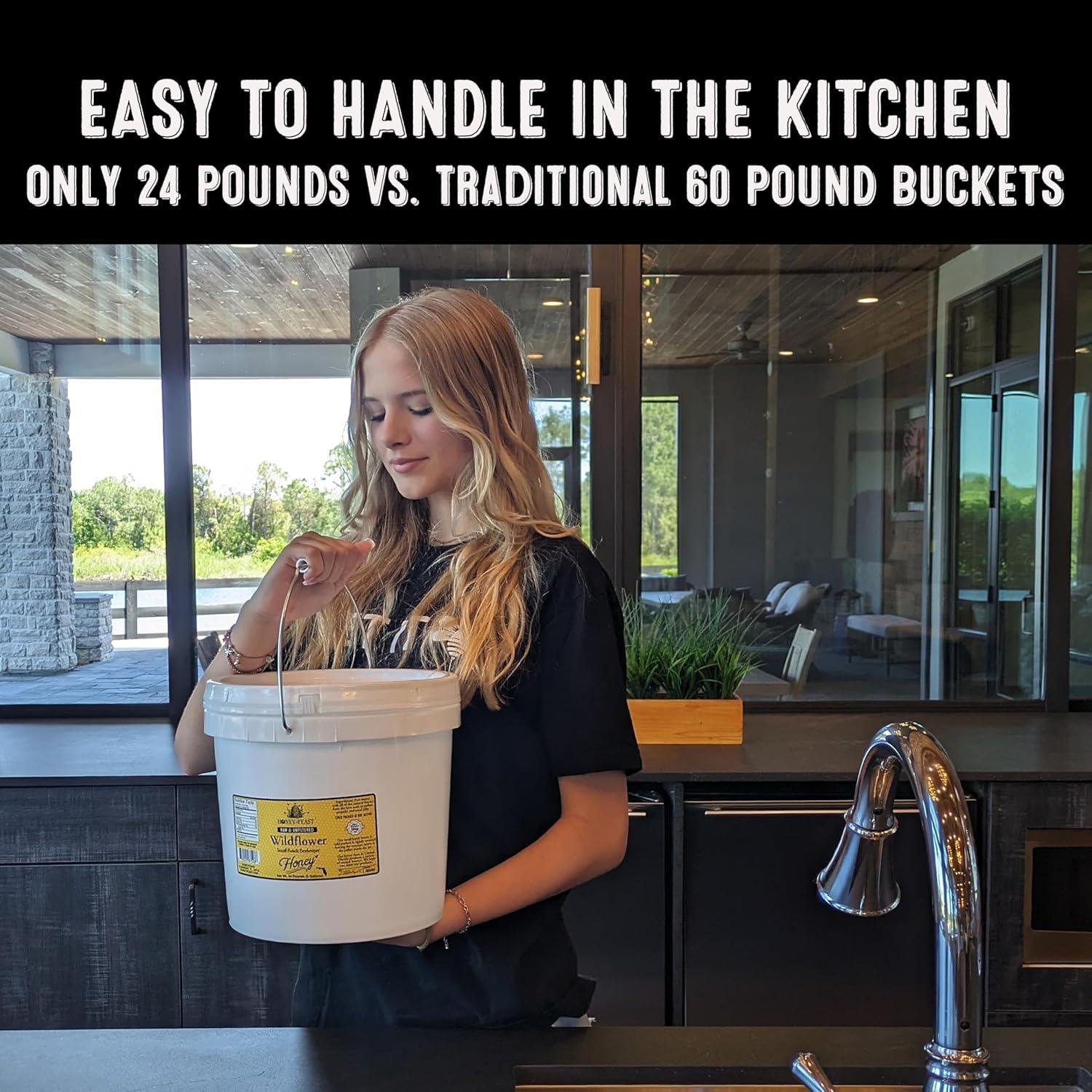 Miel Cruda Infundida de Manuka Honey Feast 7.57L con Propóleo