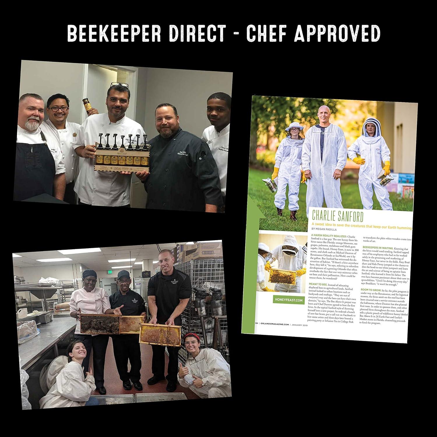 Miel Cruda Infundida de Manuka Honey Feast 7.57L con Propóleo