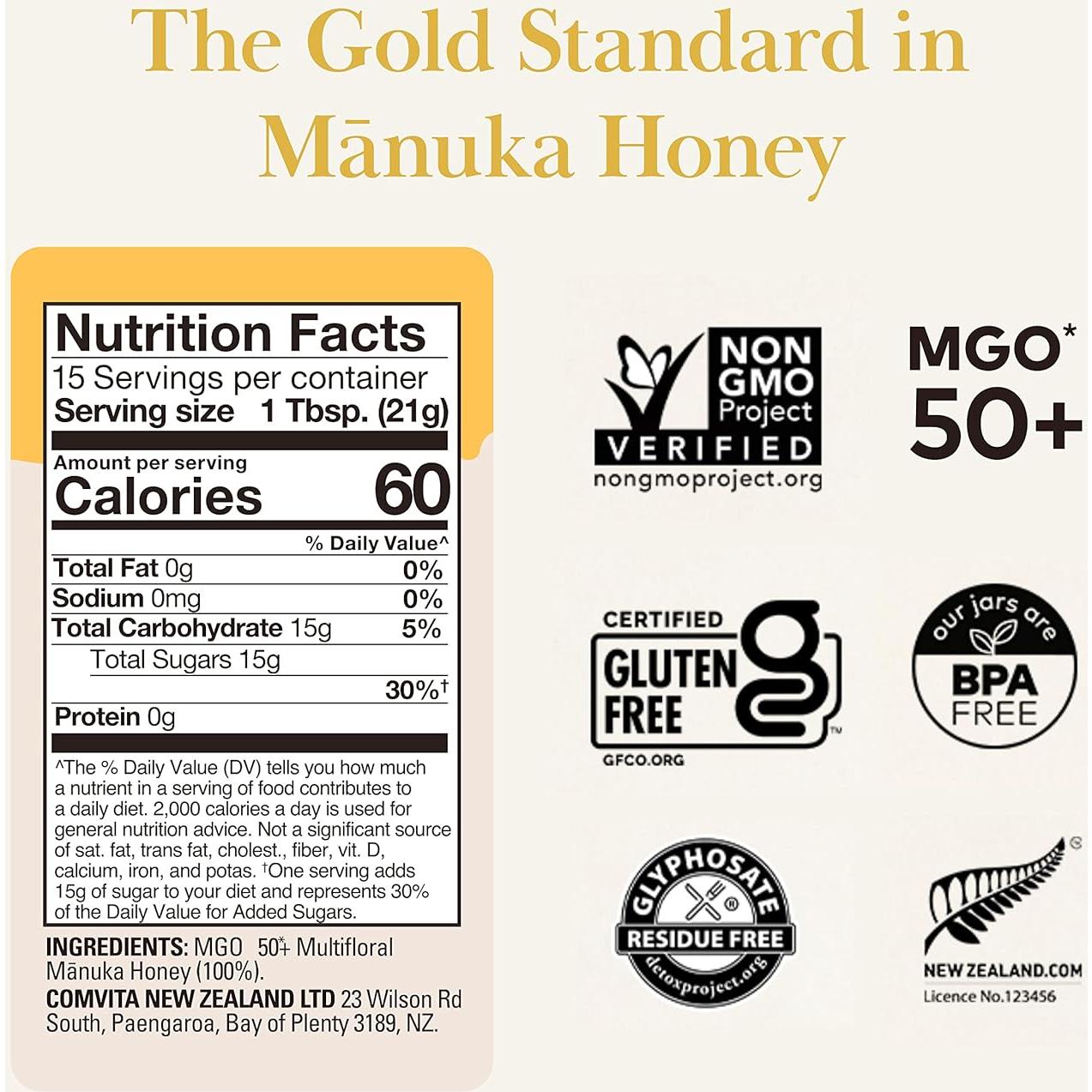 Miel Deliciosa para Niños Comvita 311 g MGO 50+ Sin Desorden