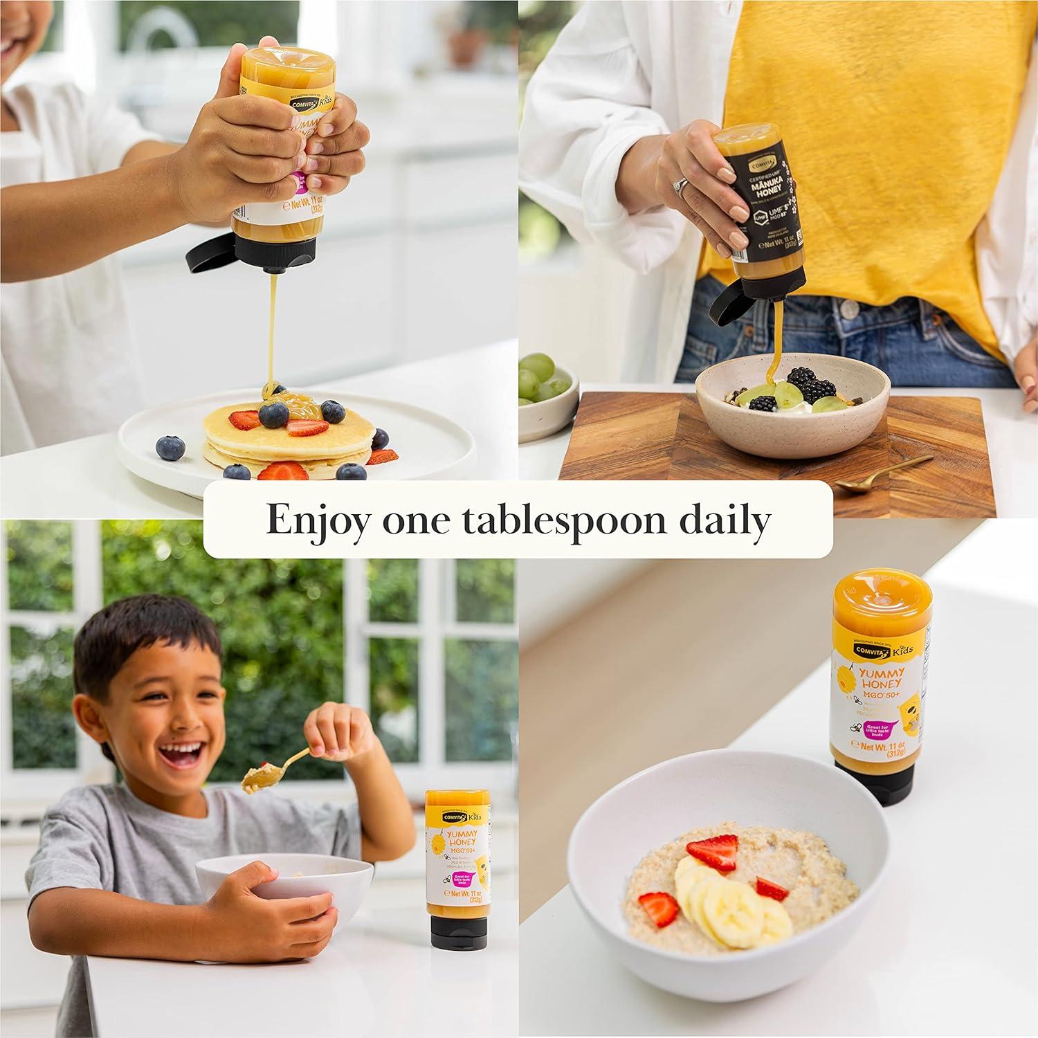 Miel Deliciosa para Niños Comvita 311 g MGO 50+ Sin Desorden