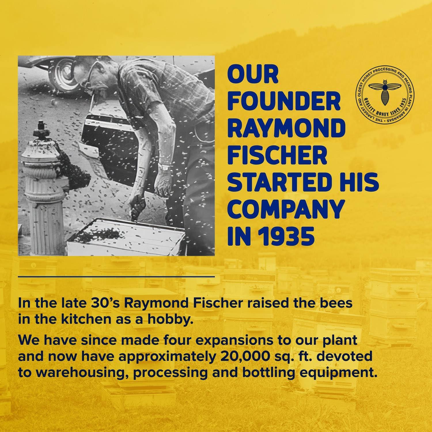 Miel Cruda Sin Filtrar Fischer 1134 g - 100% Pura y Natural