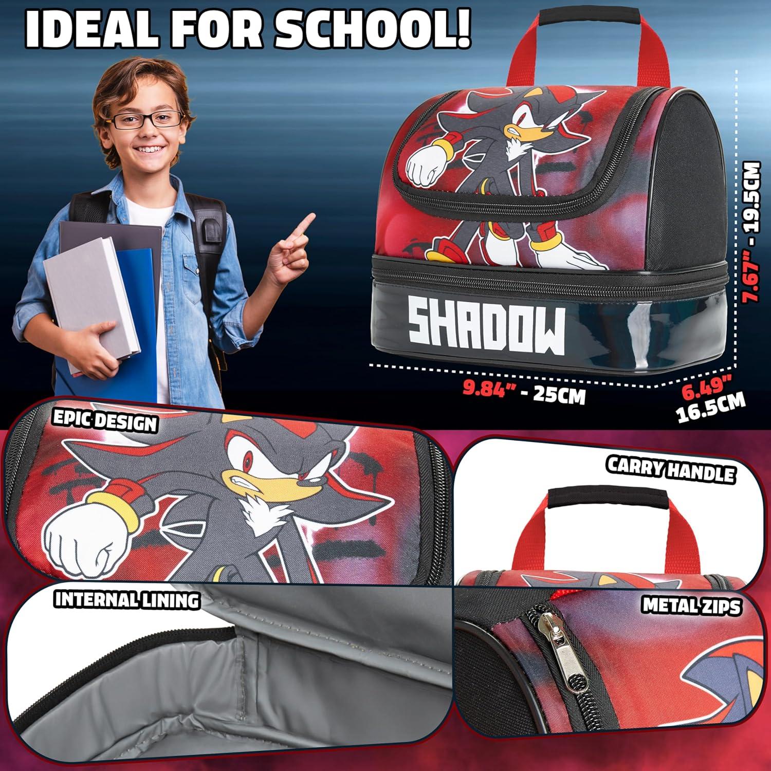 Bolsa de Almuerzo Aislada Get Trend Sonic the Hedgehog 8.04L