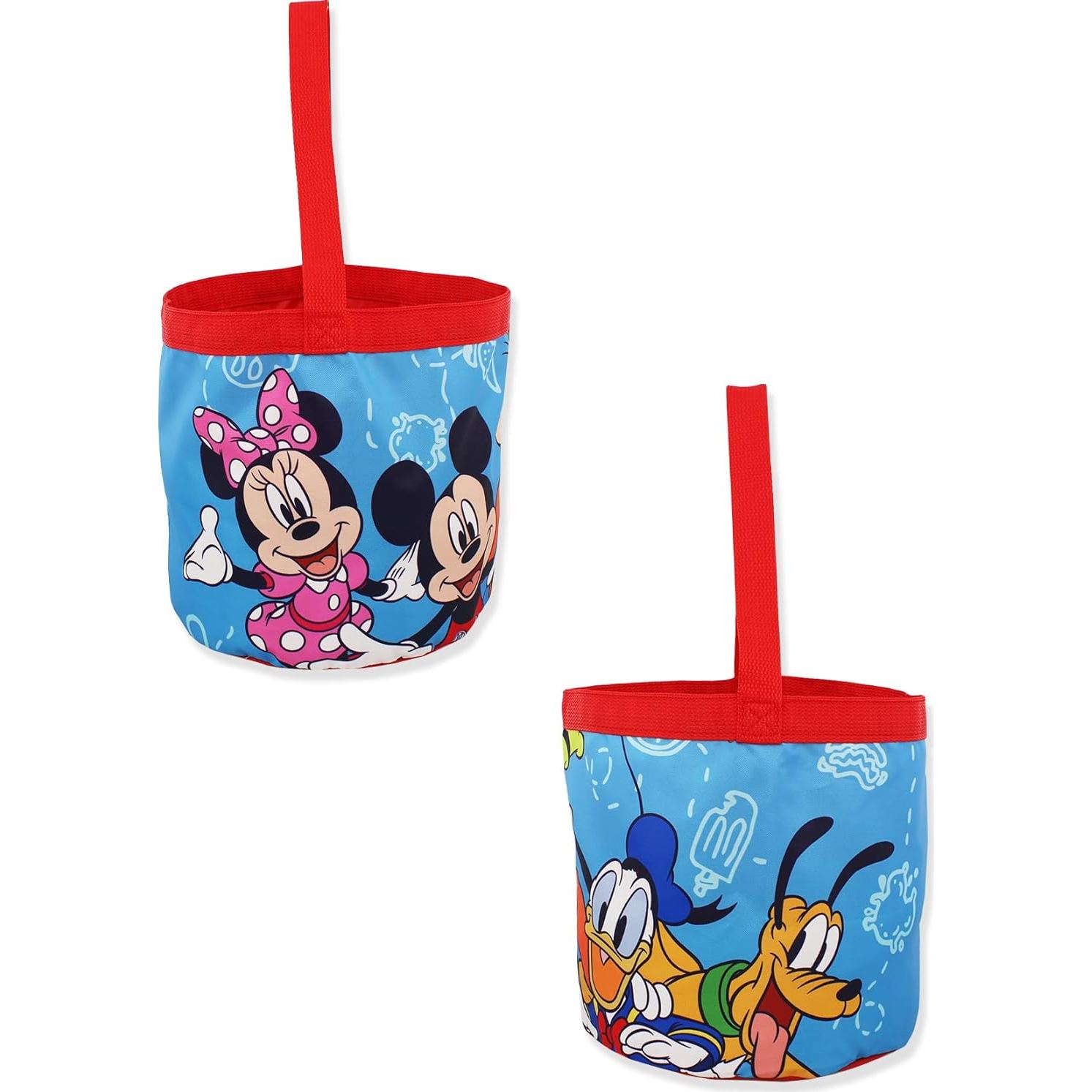 Cesta Plegable de Nylon Mickey Mouse 22.86 cm Azul