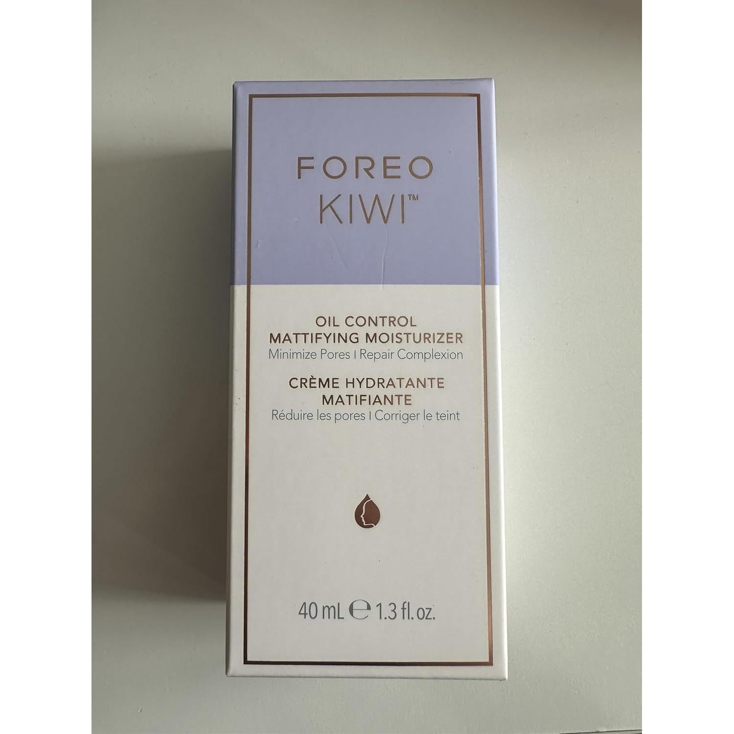 Hidratante Matificante Control de Aceite FOREO KIWI 38 g - Piel Grasa