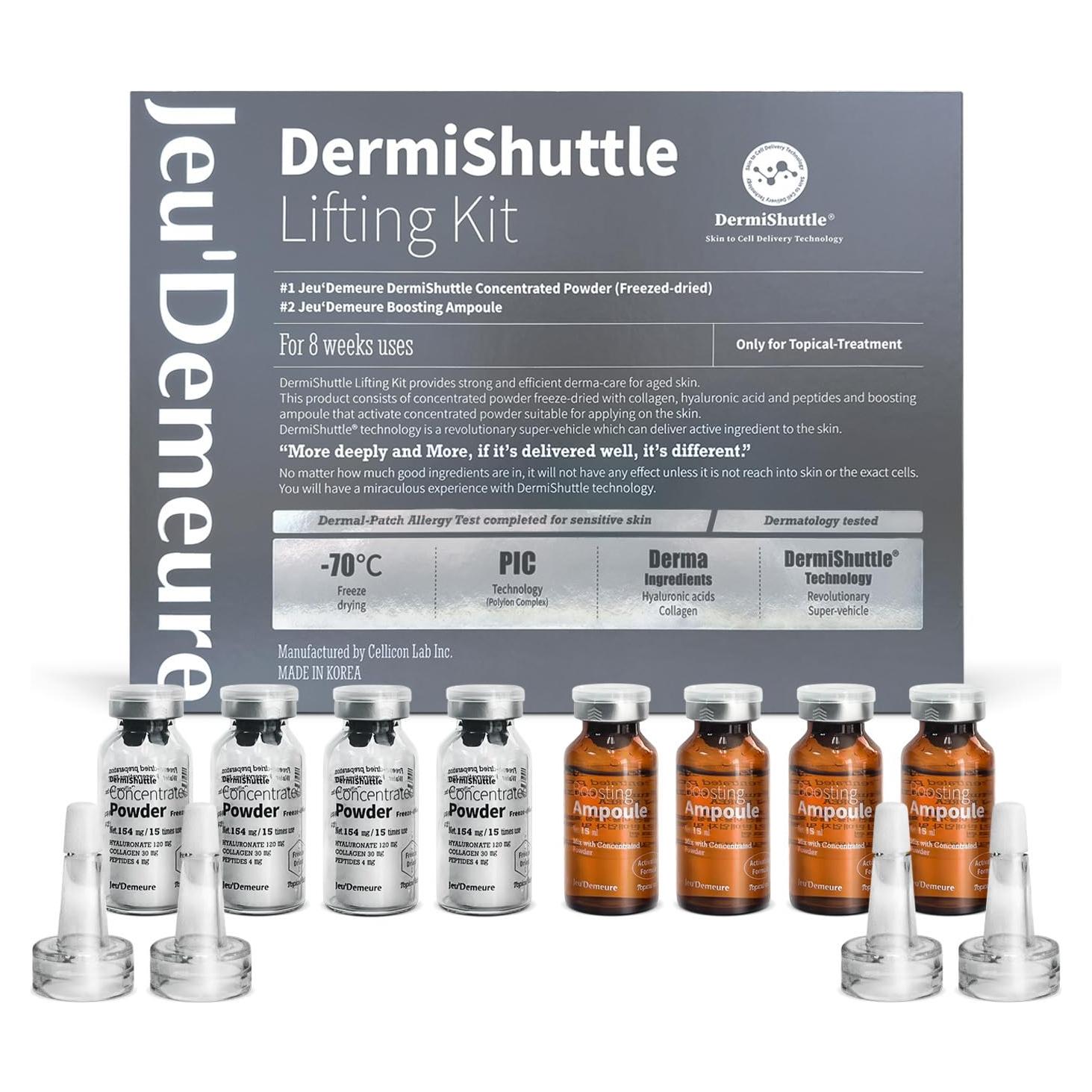 Kit de Elevación Facial Jeu'demeure - Suero Antienvejecimiento