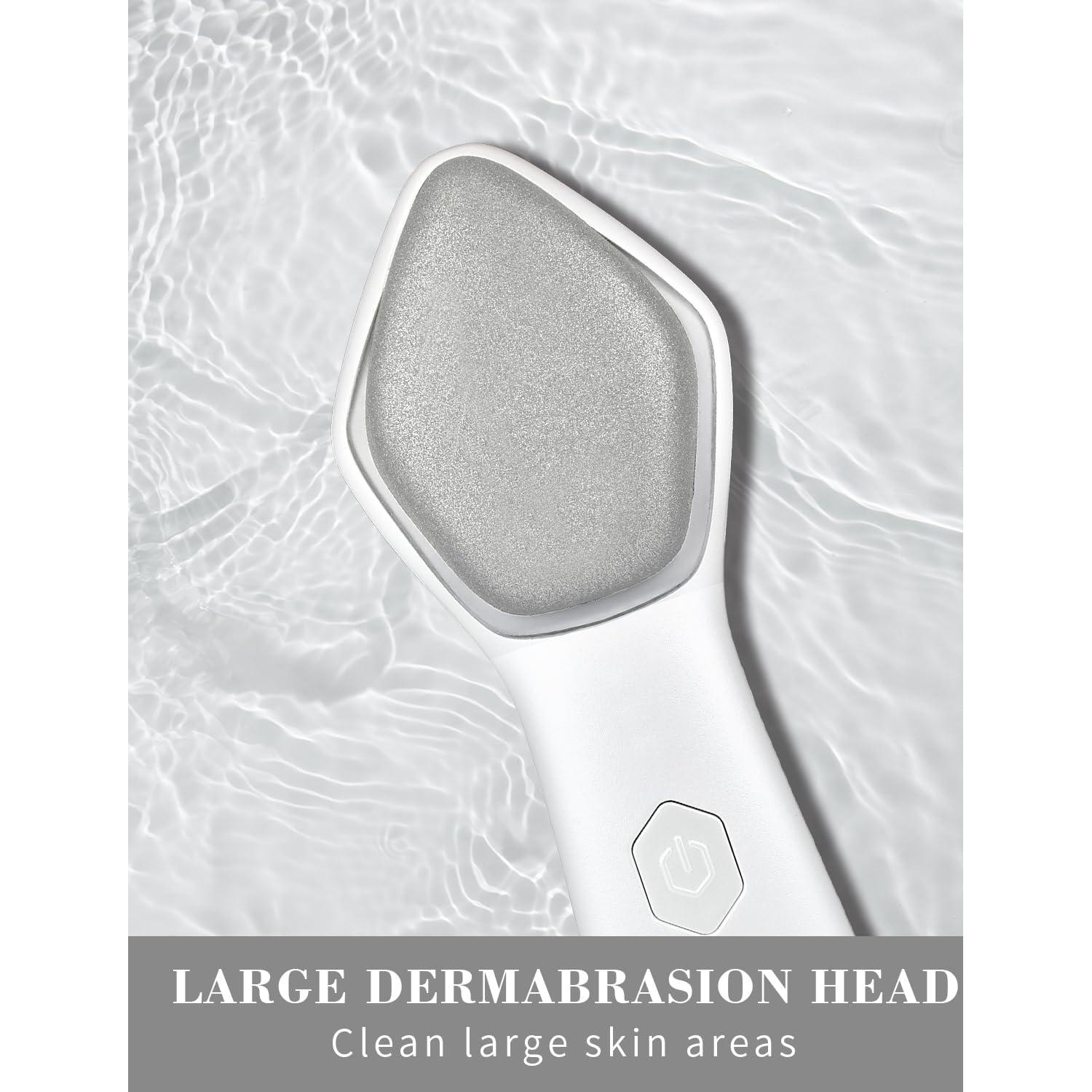 Máquina de Microdermoabrasión 2-en-1 NEWDERMO Rosa y Blanca