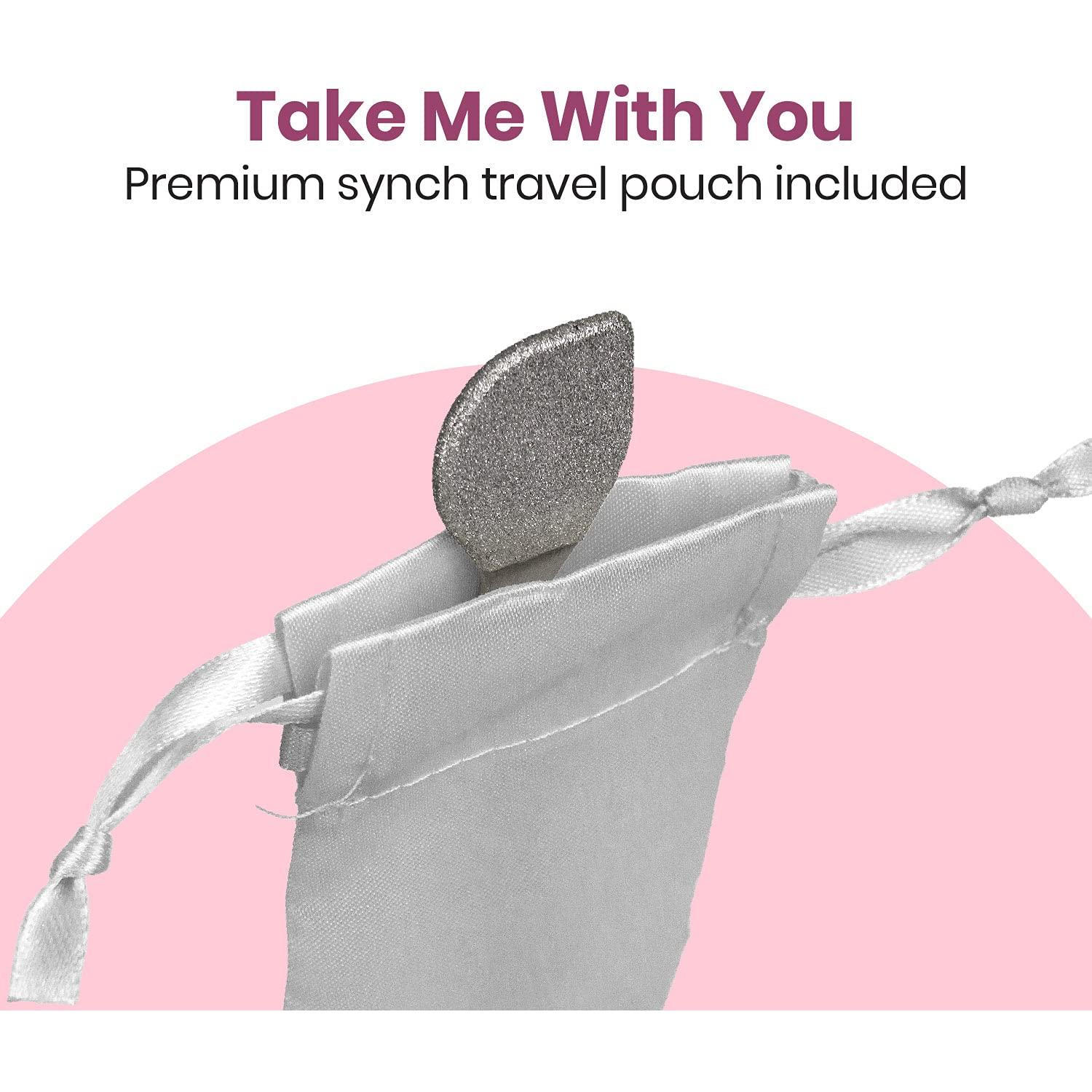 Lindo Beauty Buffer - Herramienta de Microdermoabrasión con Diamante y Exfoliante de Labios