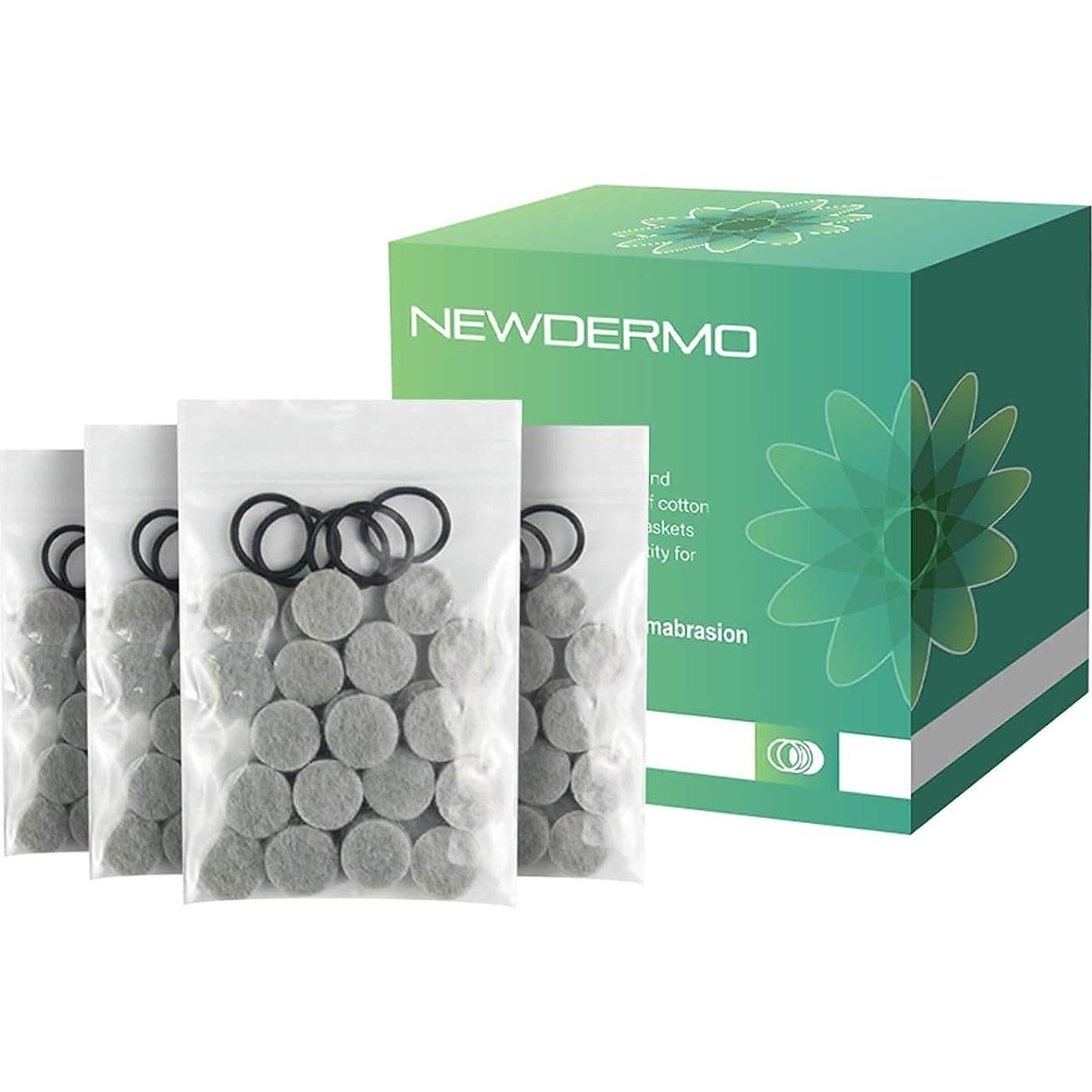 Máquina de Microdermoabrasión NUEVADERMO 2-en-1 Rosa con 120 Filtros