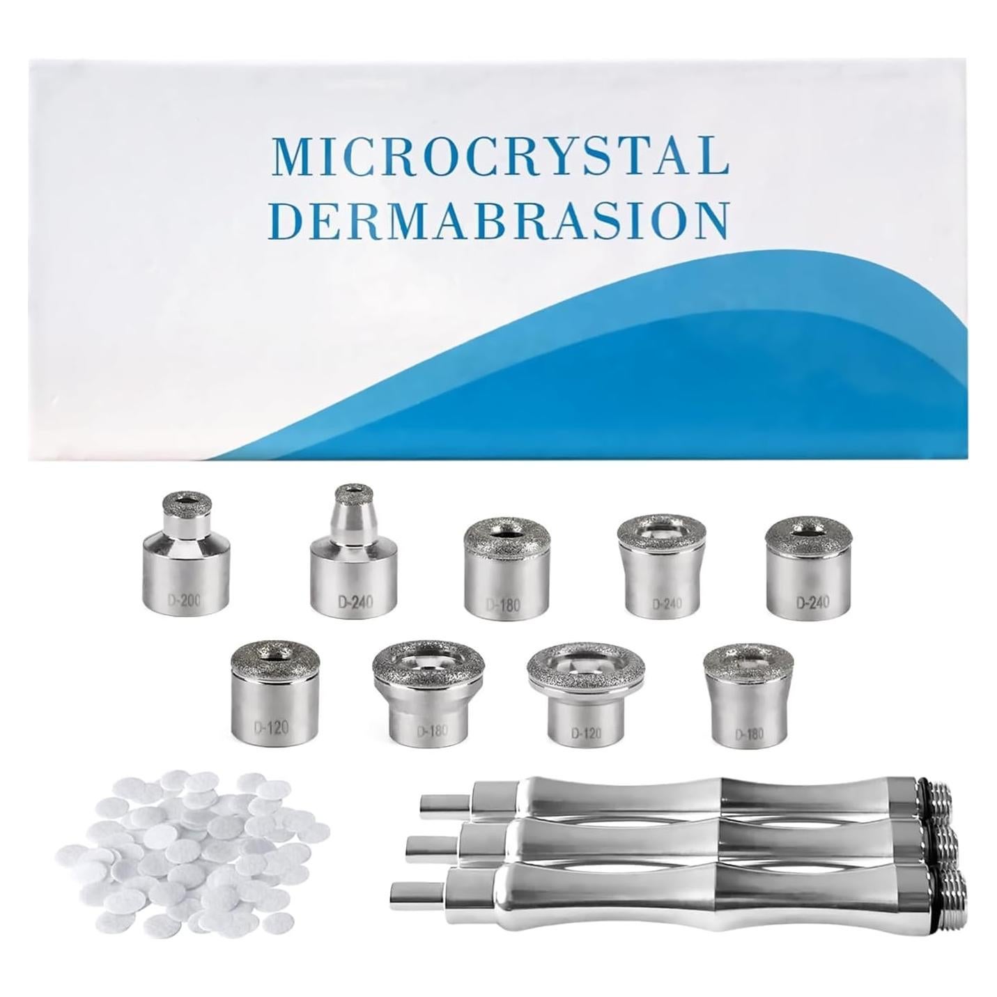 Kit de Microdermoabrasión ZEIZOMZER con 9 Puntas y Filtros