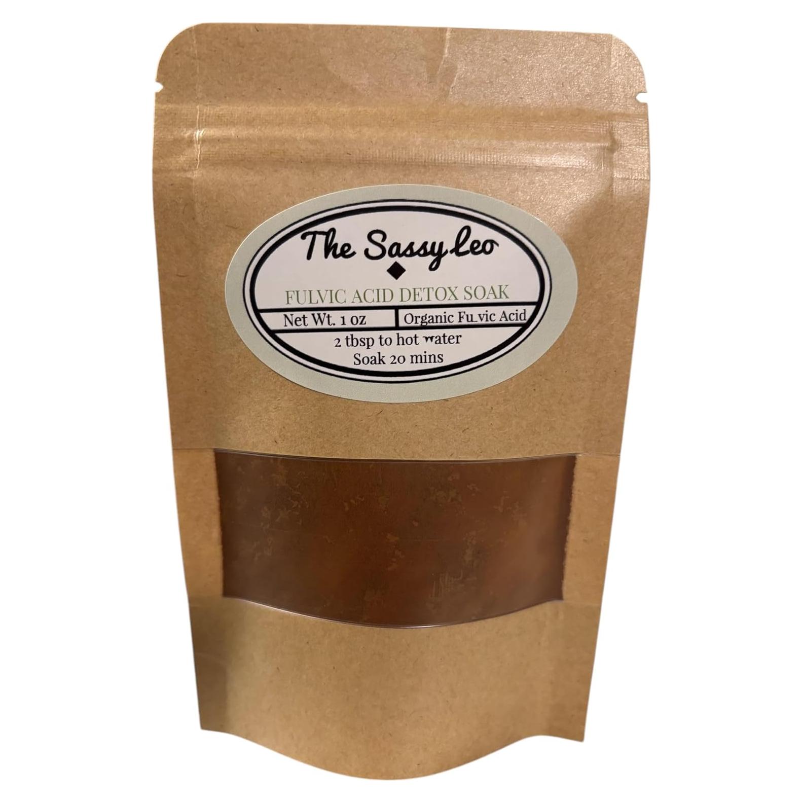 Baño Detox Ácido Fulvico The Sassy Leo 28g