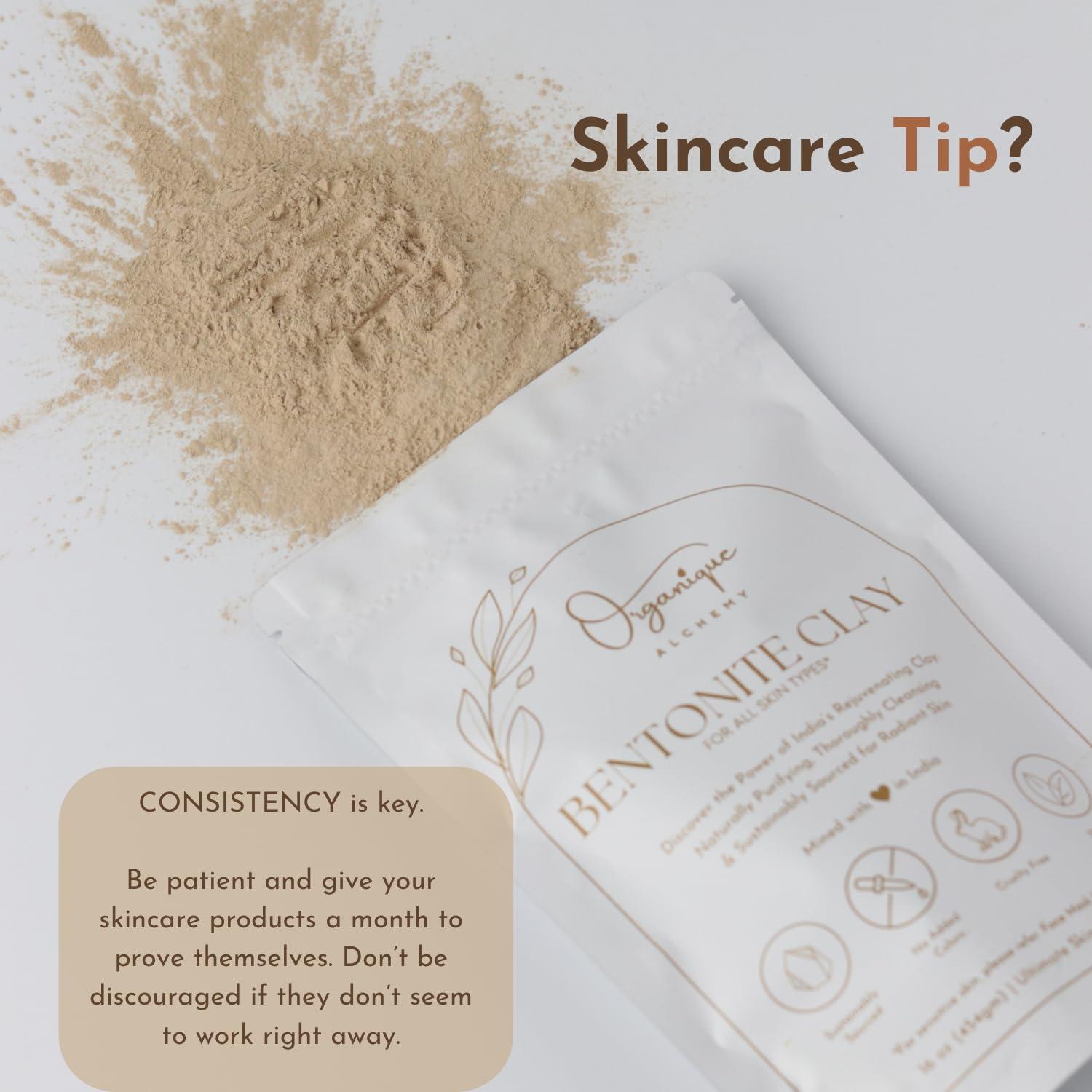 Polvo de Arcilla Bentonita Premium Seema 227g para Mascarilla Facial