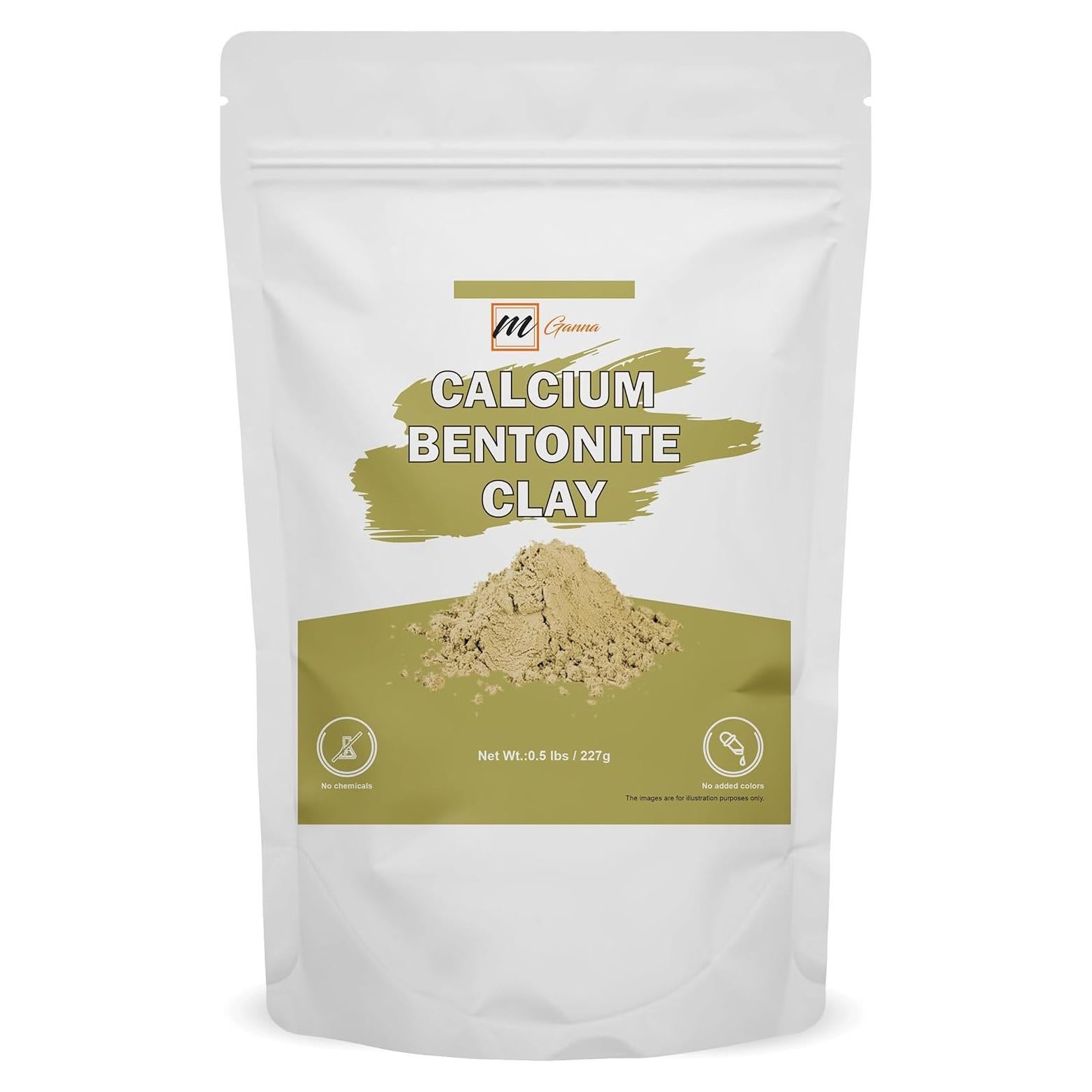 Arcilla Bentonita Natural en Polvo 227g para Mascarillas y Jabones