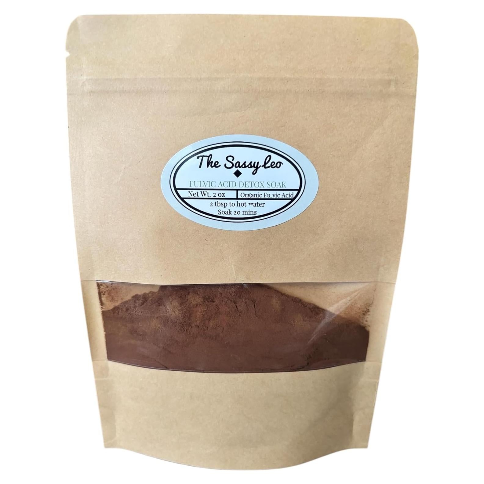 Baño Detox Ácido Fulvico The Sassy Leo 56.7g