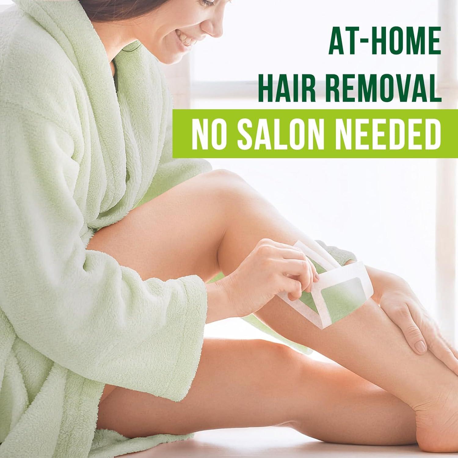 Kit de Depilación Cera Sharmiz 60 Piezas Facial y Cuerpo