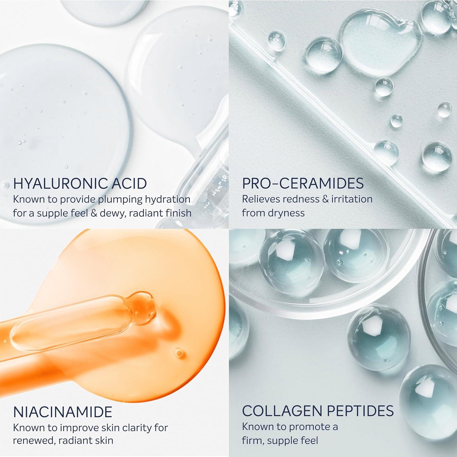 Sérum Crema Dove Ácido Hialurónico 299 g - Hidratación Piel Seca