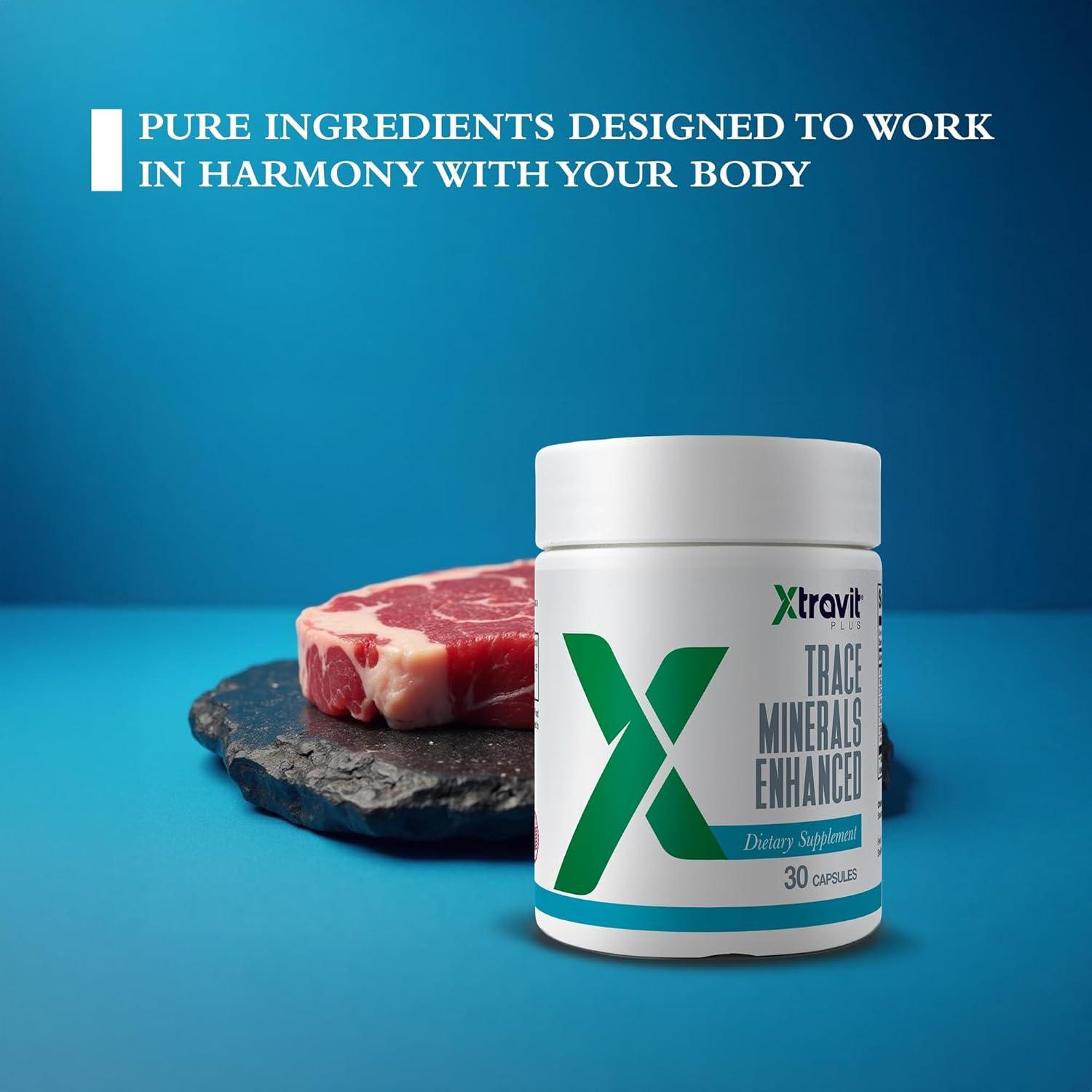 Suplemento Multimineral Xtravit - 30 Cápsulas para Energía e Inmunidad