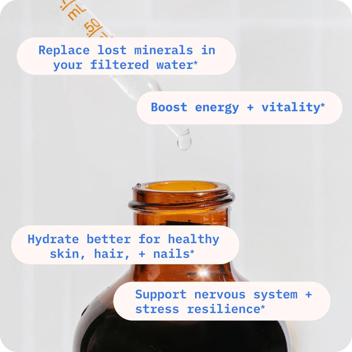 BodyBio ReMineralize - Suplemento de Minerales Iónicos 118 ml