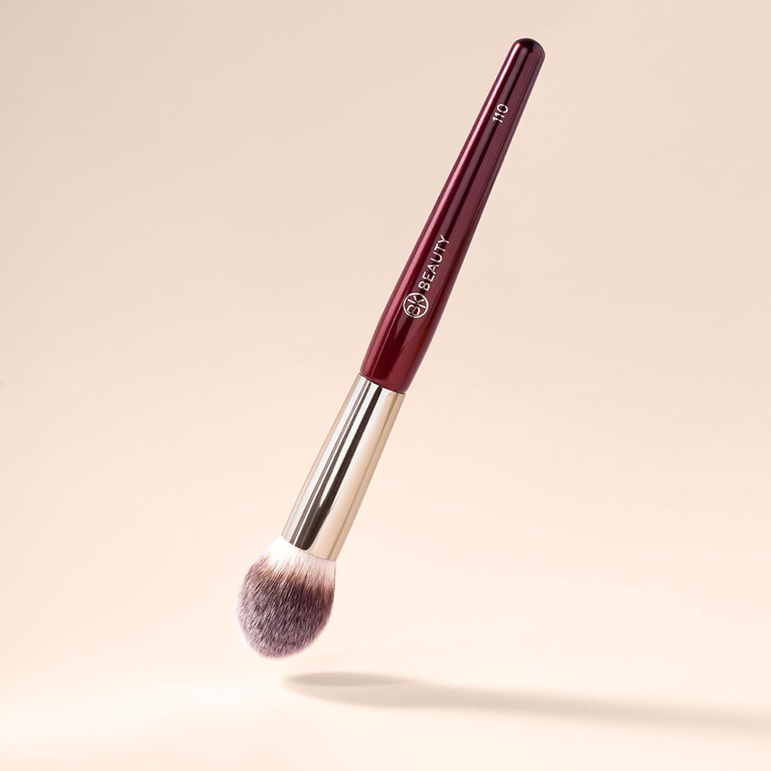 Brocha Corrector Grande BK Beauty 110 - Cerdas Veganas, Mezcla Rápida