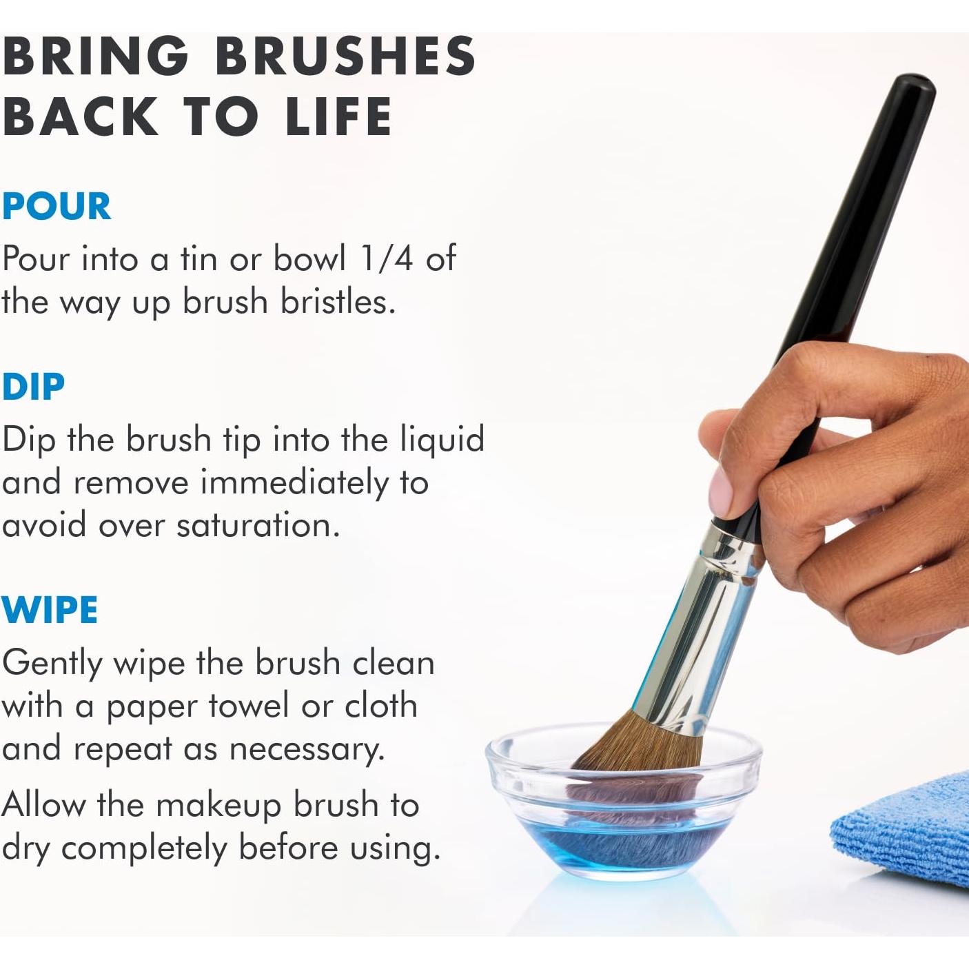 Limpiador de Brochas de Maquillaje Cinema Secrets 59 ml - Secado Rápido