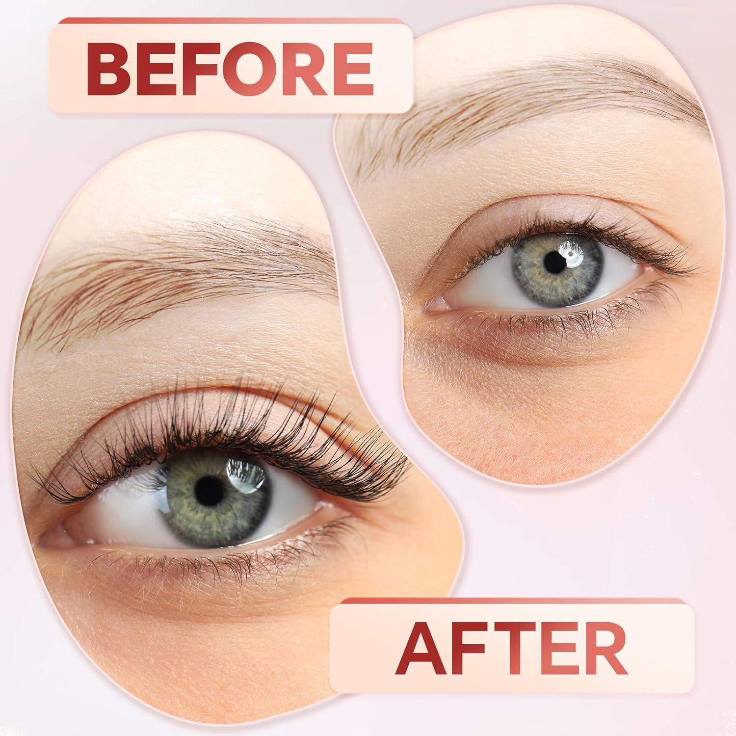 Rizadora de Pestañas Eléctrica ASILA Rosa, 3 Temperaturas, Carga Tipo-C