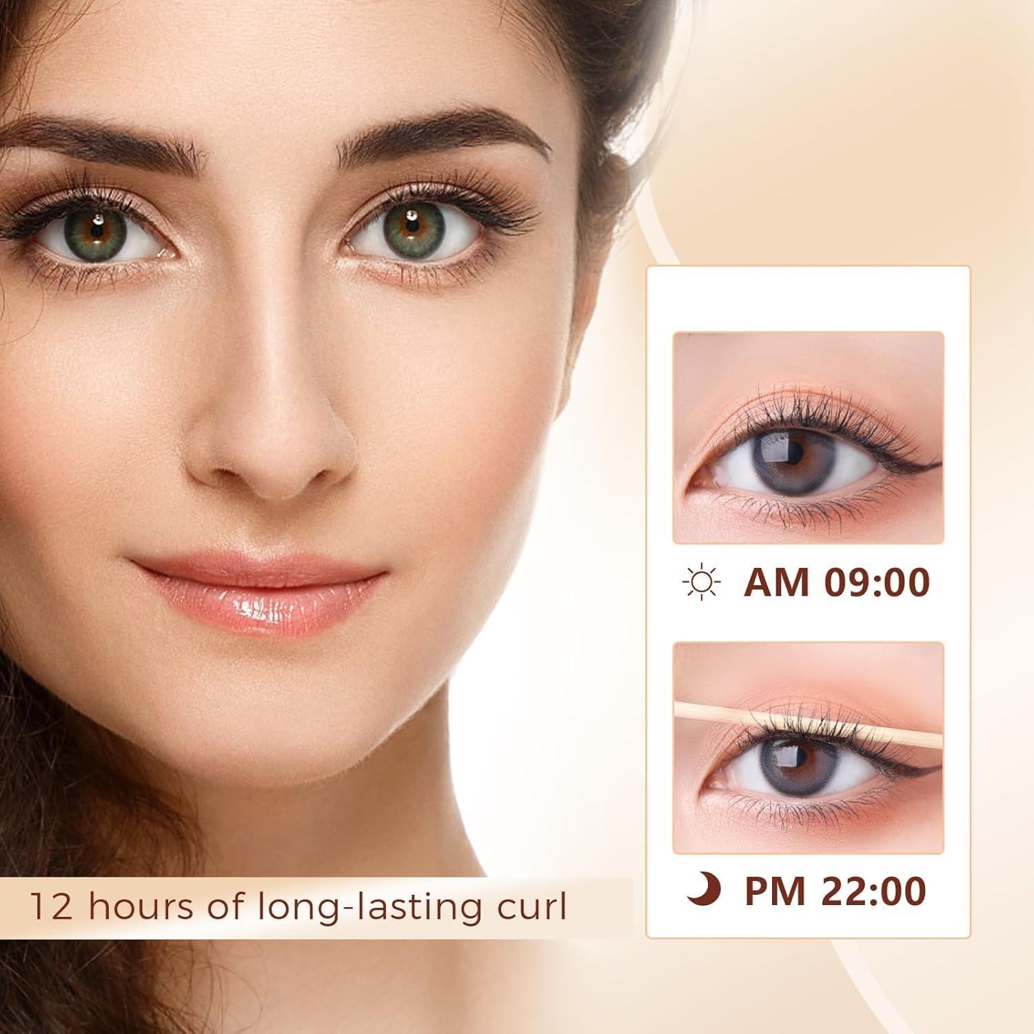 Rizador de Pestañas Eléctrico Acavado con Pantalla LED 3 Temperaturas