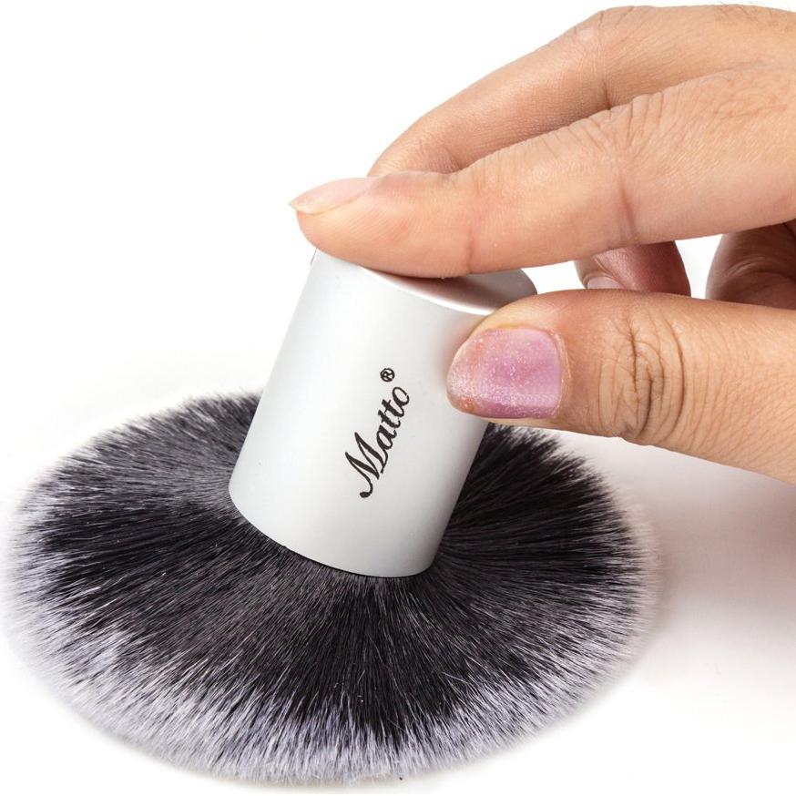 Brocha Kabuki Matto para Polvo, Rubor e Iluminador - MZ