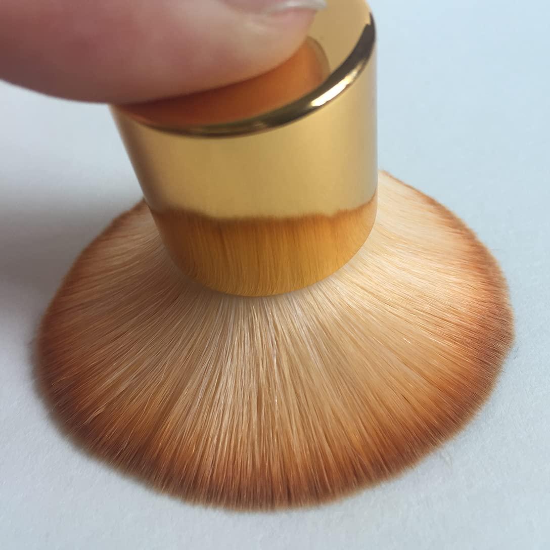 Juego de 2 Pinceles Kabuki RN BEAUTY - Maquillaje Multifuncional