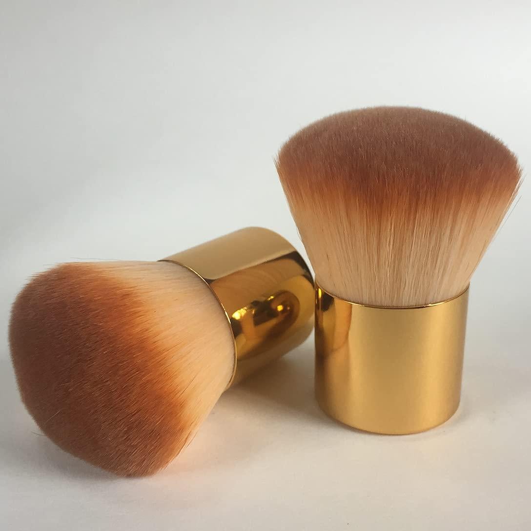 Juego de 2 Pinceles Kabuki RN BEAUTY - Maquillaje Multifuncional